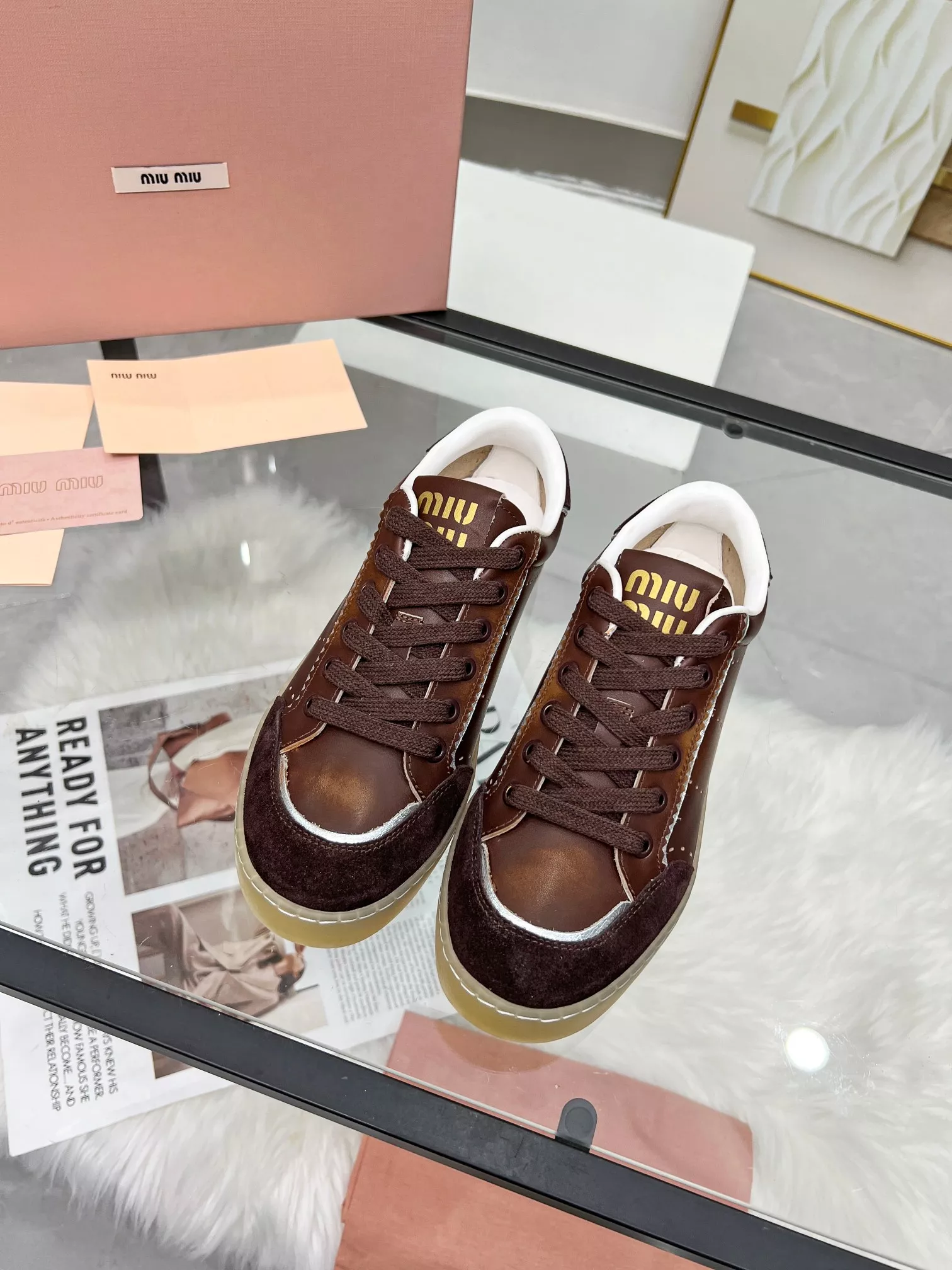 MIU MIU Casual Shoes For Women Compact 8600