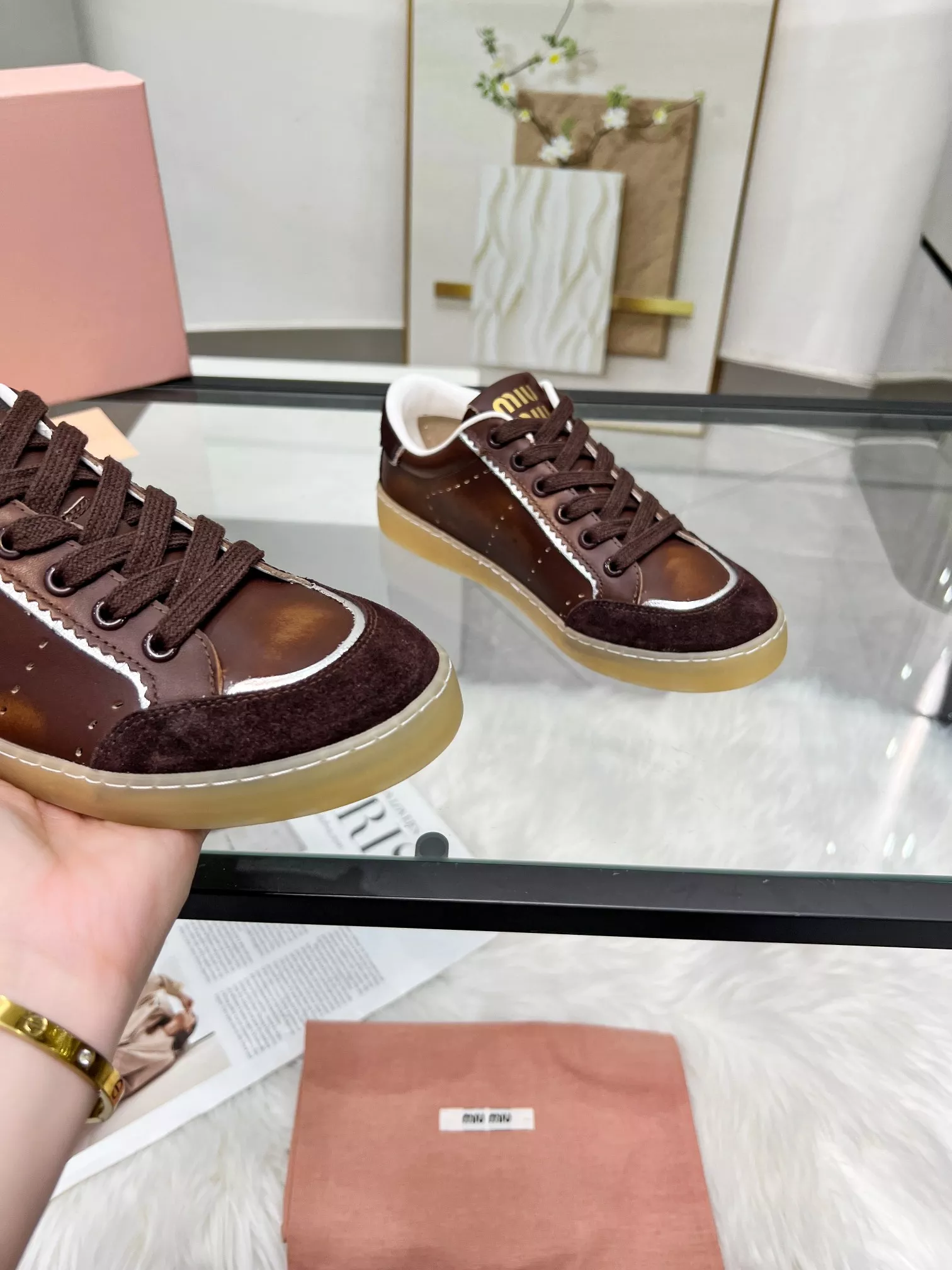 MIU MIU Casual Shoes For Women Compact 8600