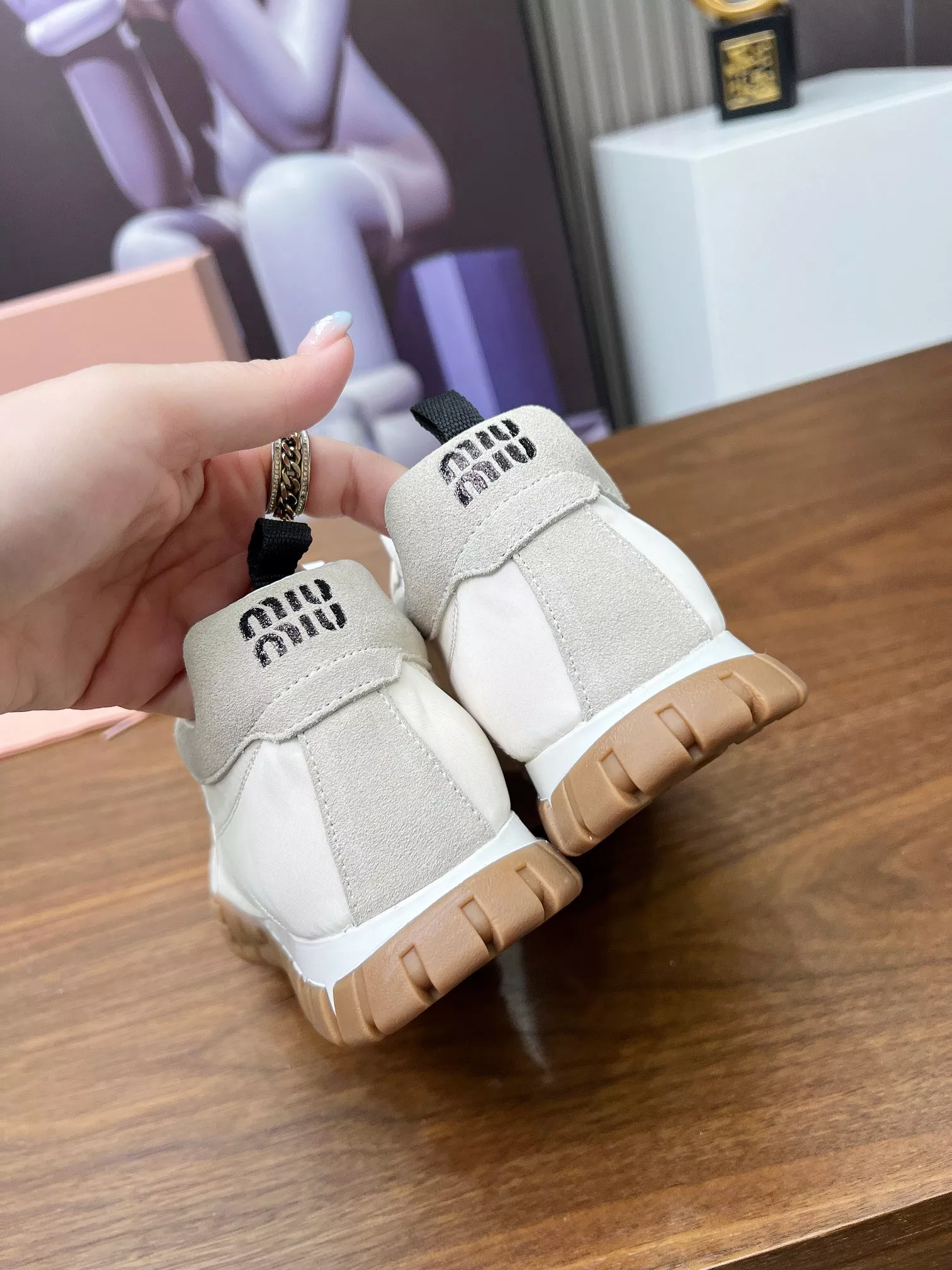 MIU MIU Casual Shoes For Women DailyWear 3651