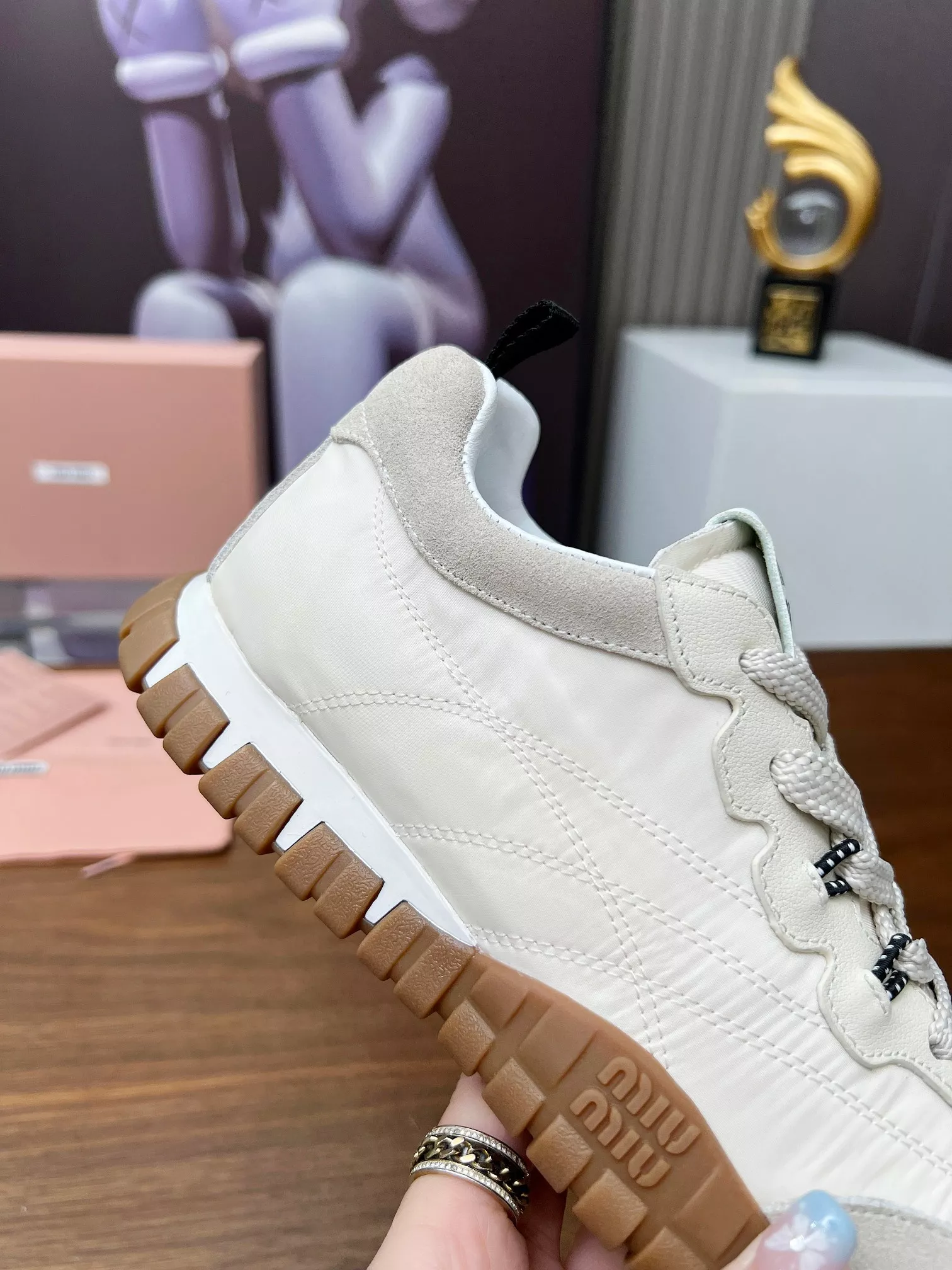 MIU MIU Casual Shoes For Women DailyWear 3651