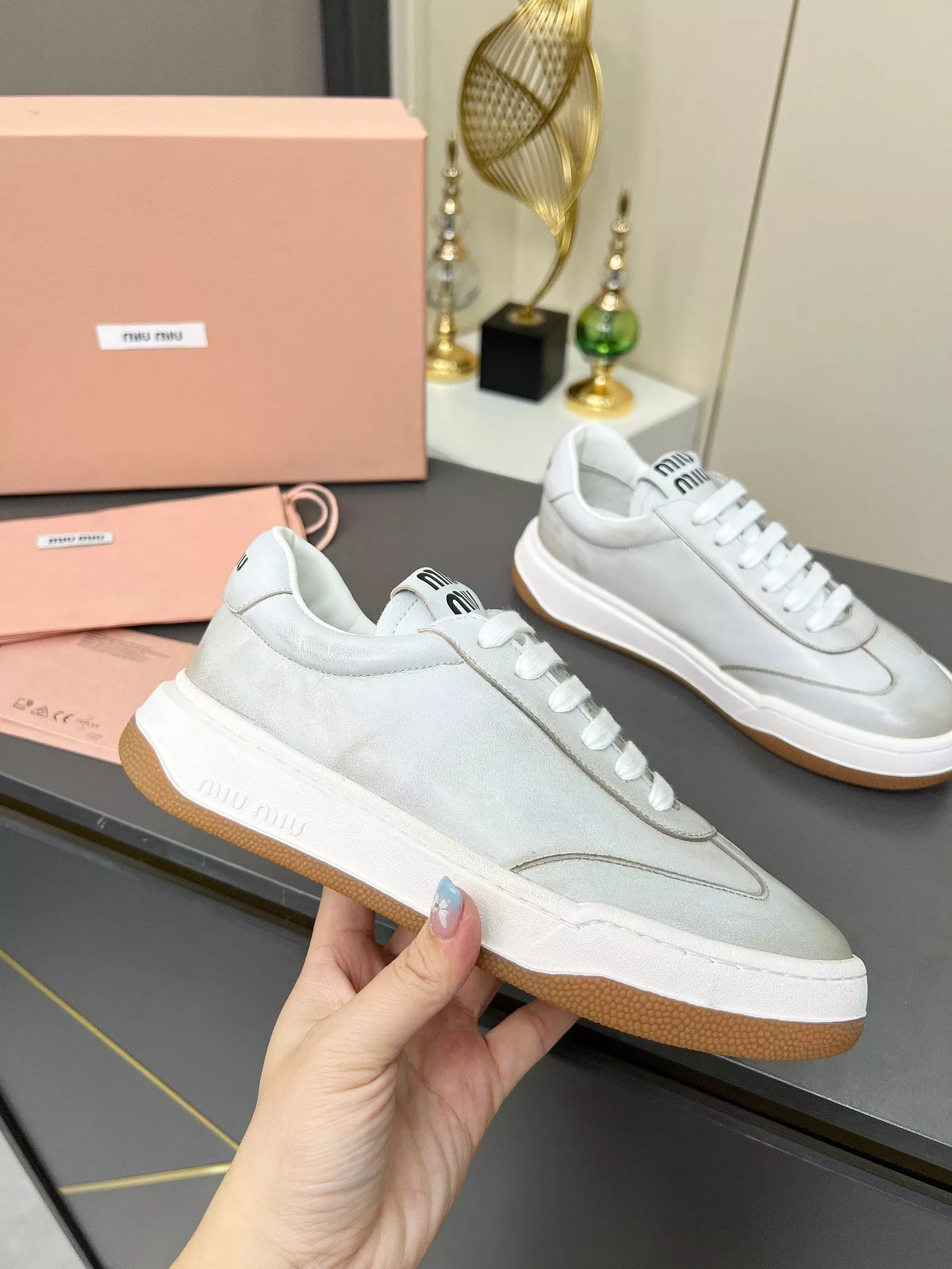 MIU MIU Casual Shoes For Women EyeCatching 1657