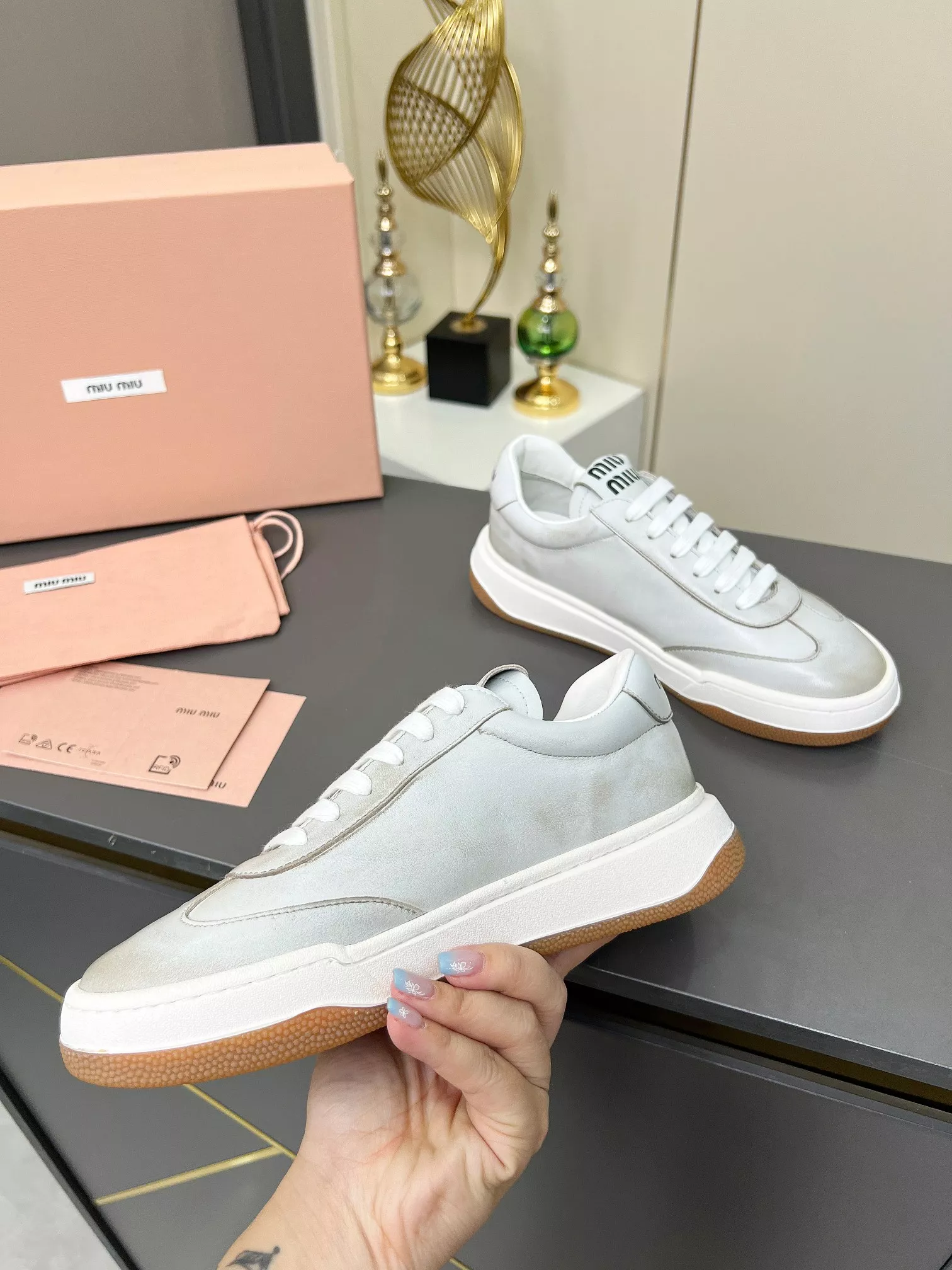 MIU MIU Casual Shoes For Women EyeCatching 1657