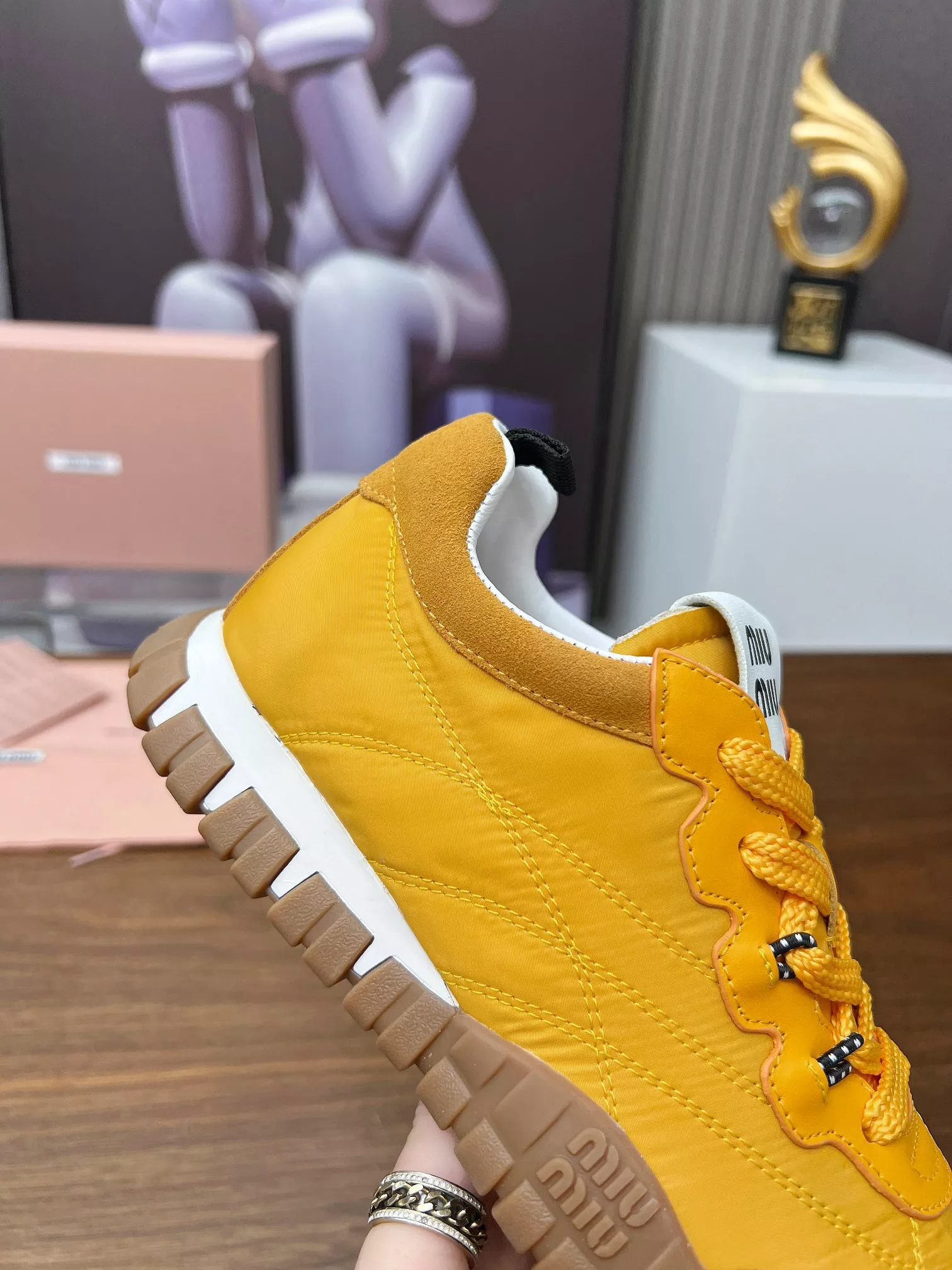 MIU MIU Casual Shoes For Women Fashionable 3042