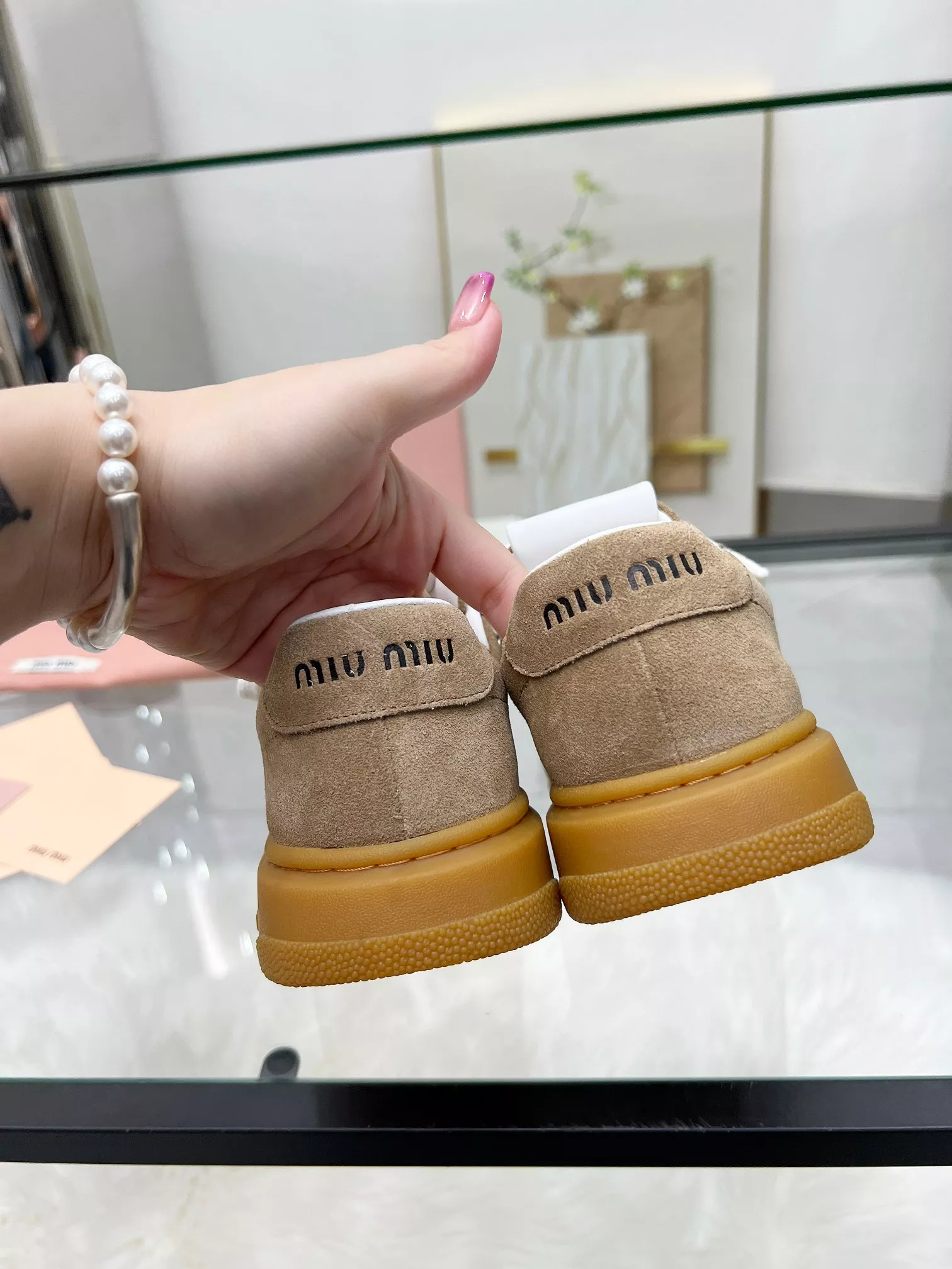 MIU MIU Casual Shoes For Women HighQuality 6855