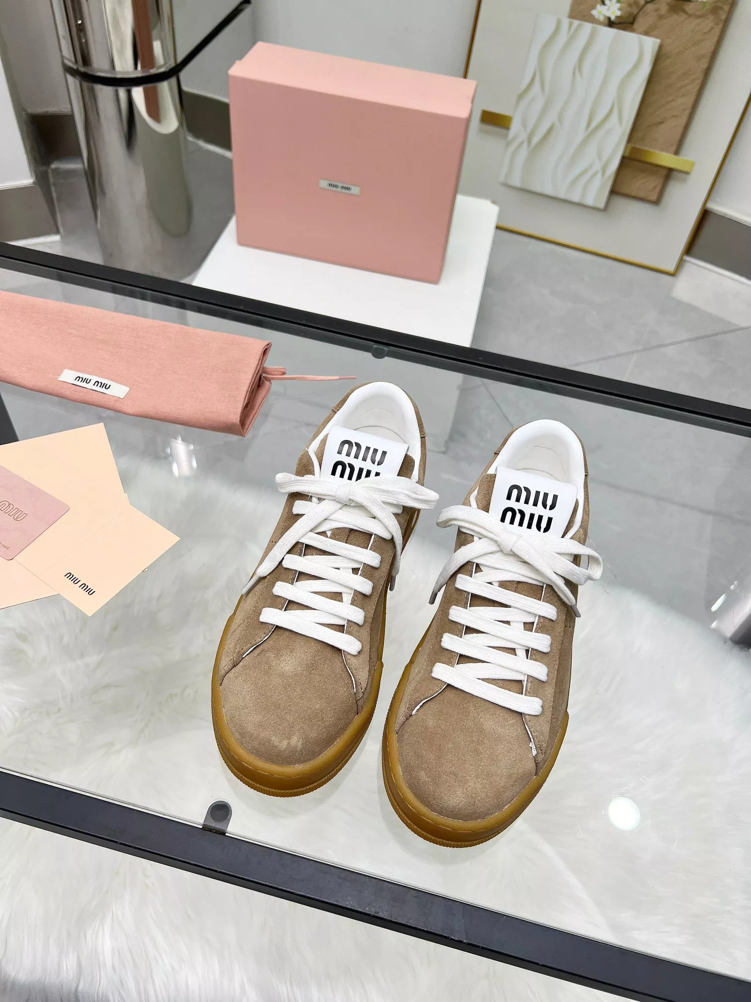 MIU MIU Casual Shoes For Women HighQuality 6855