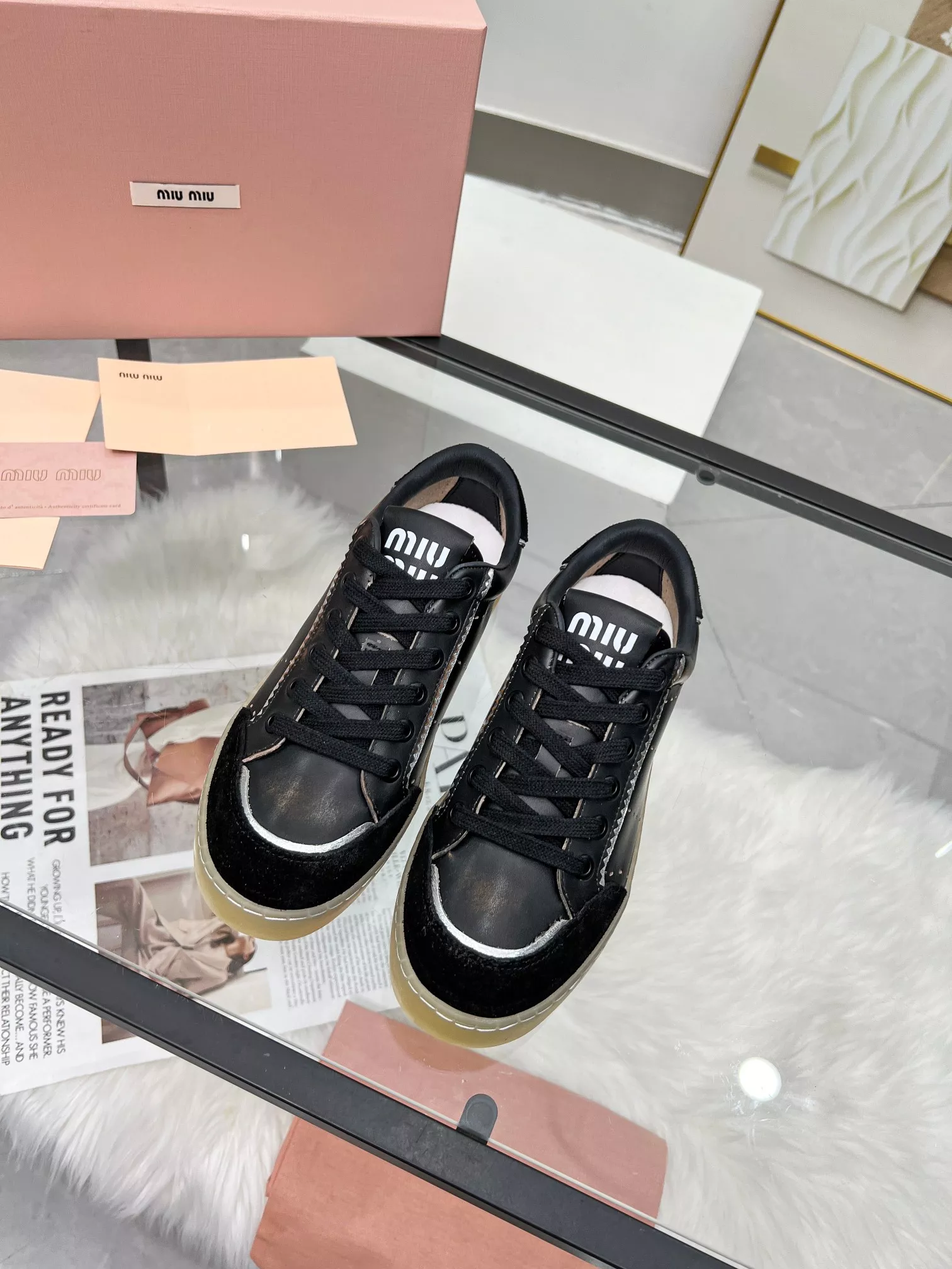MIU MIU Casual Shoes For Women Lightweight 6693