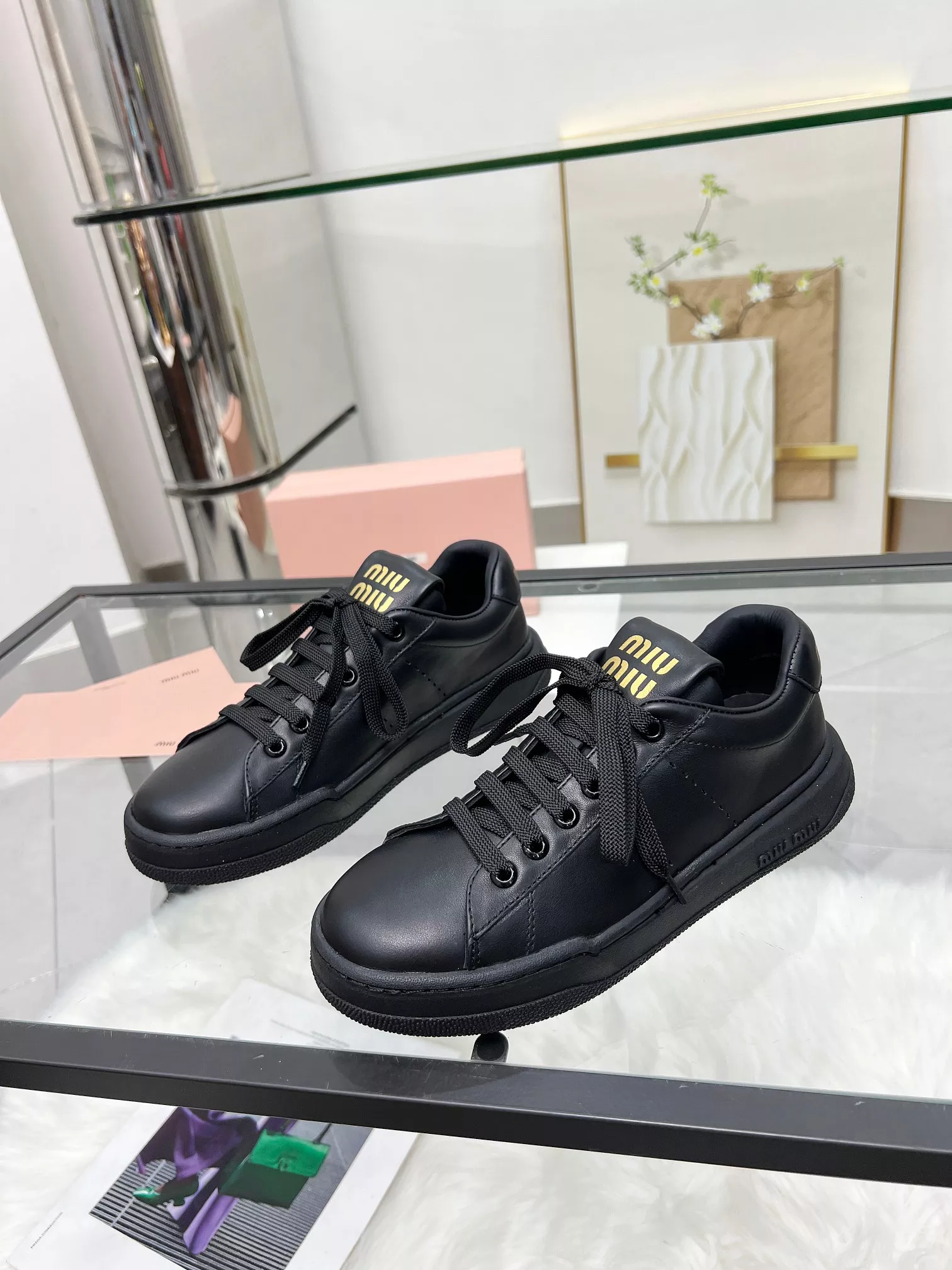 MIU MIU Casual Shoes For Women Reliable 8913
