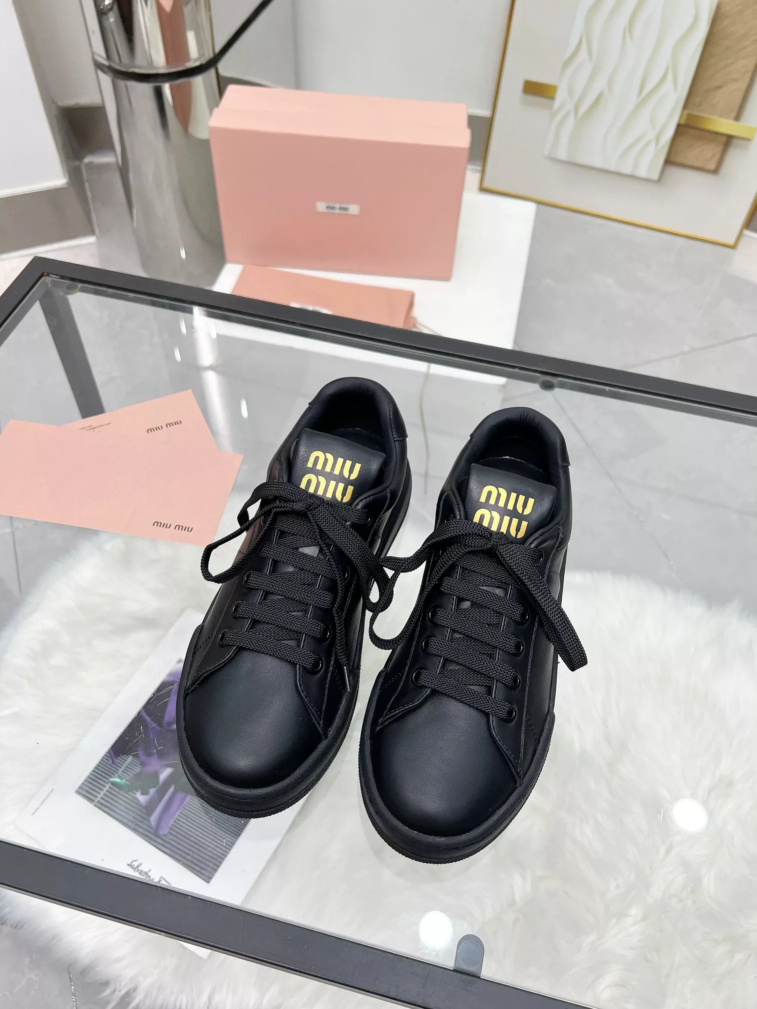 MIU MIU Casual Shoes For Women Reliable 8913