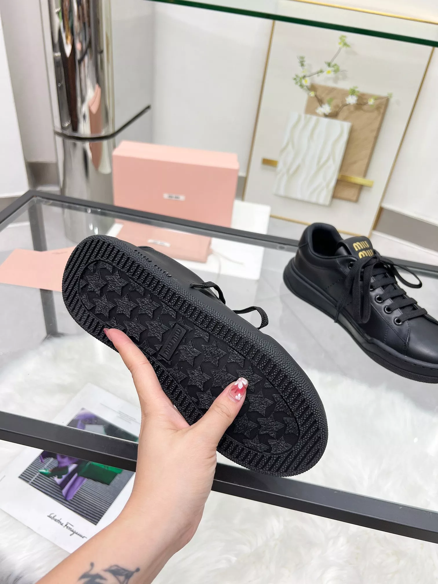 MIU MIU Casual Shoes For Women Reliable 8913