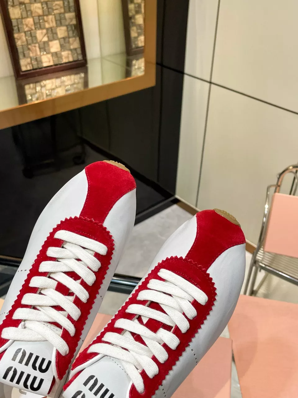 MIU MIU Casual Shoes For Women Trendsetting 8120