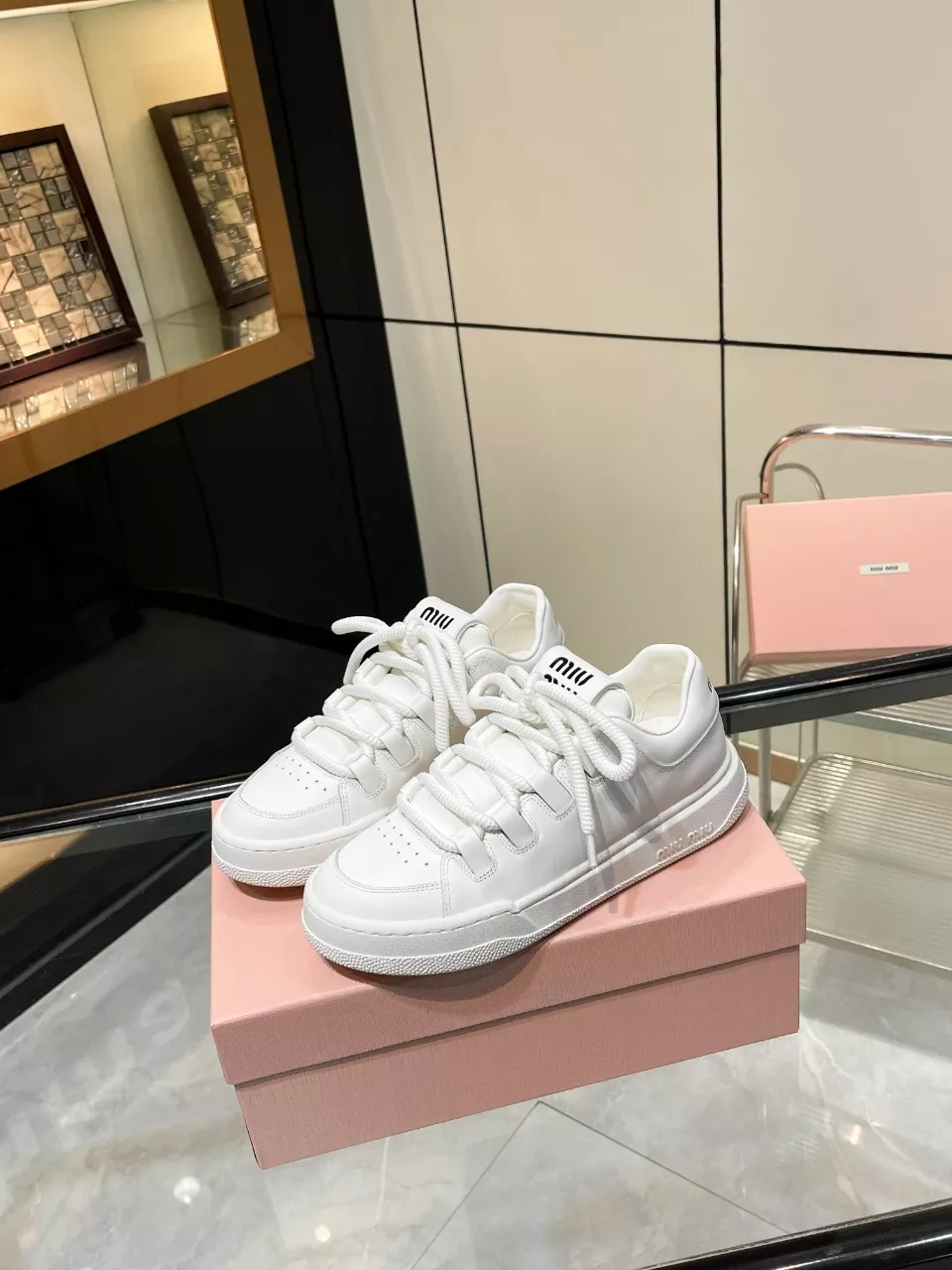 MIU MIU Casual Shoes For Women Unique 6377