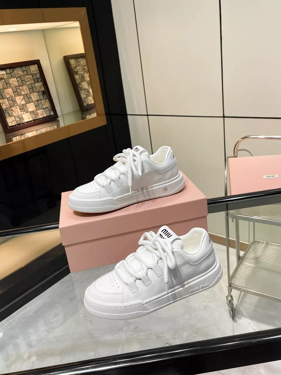 MIU MIU Casual Shoes For Women Unique 6377