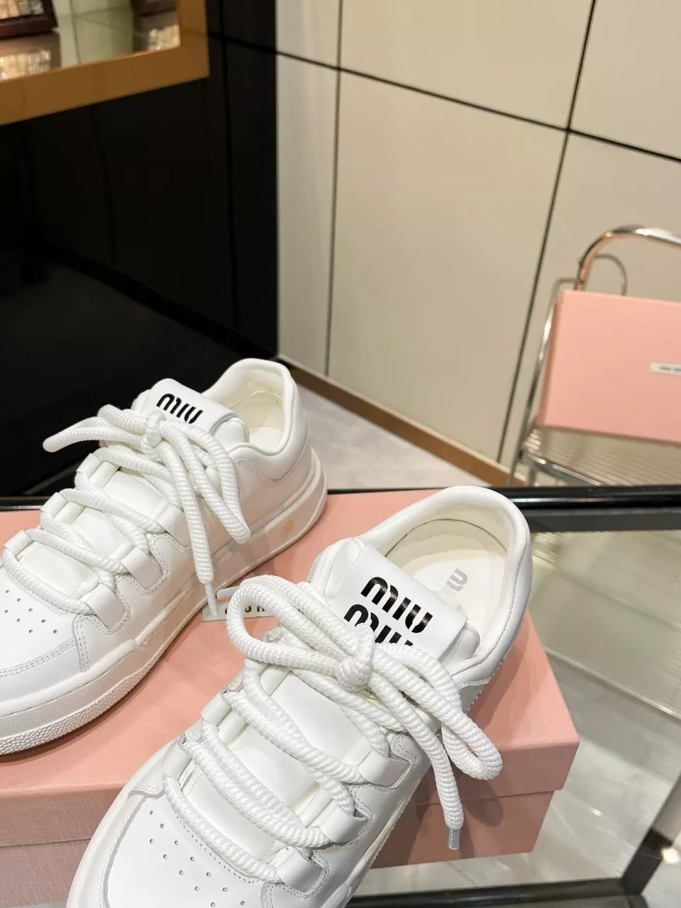 MIU MIU Casual Shoes For Women Unique 6377