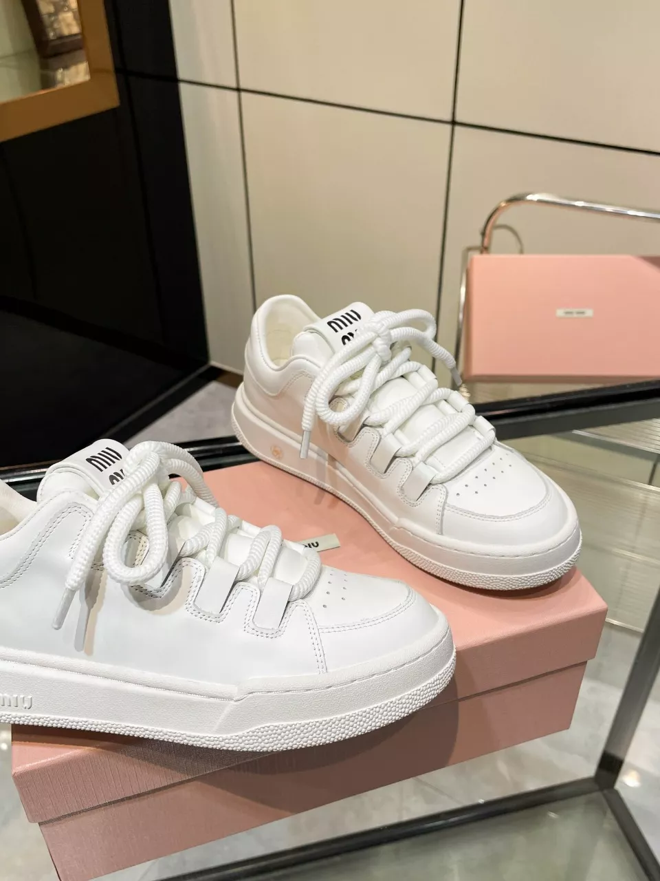 MIU MIU Casual Shoes For Women Unique 6377