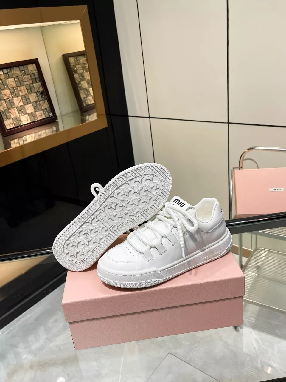 MIU MIU Casual Shoes For Women Unique 6377
