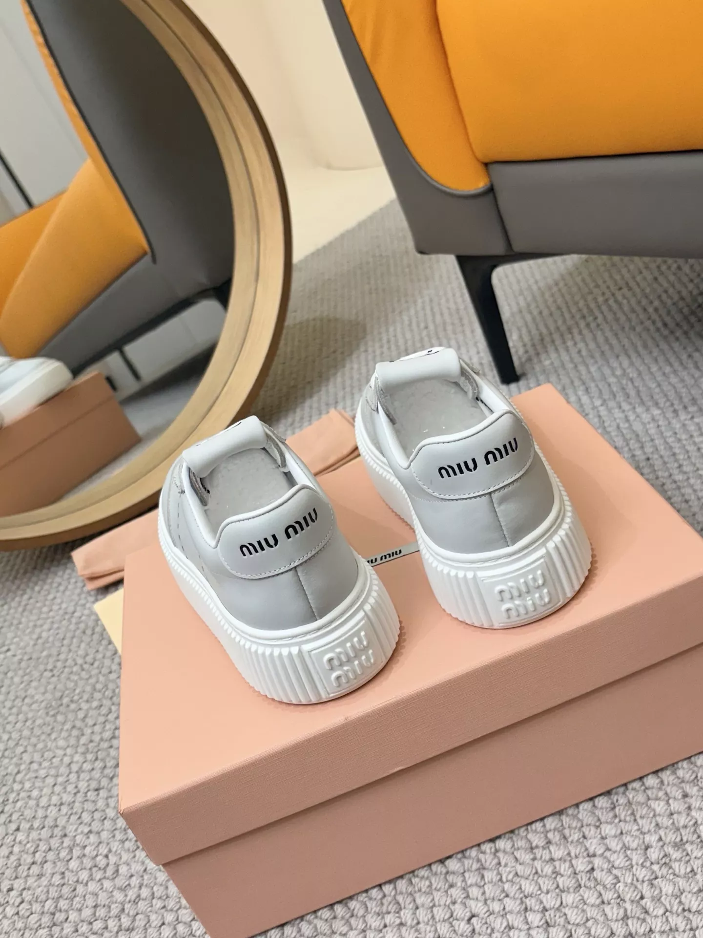 MIU MIU Casual Shoes For Women Versatile 1482