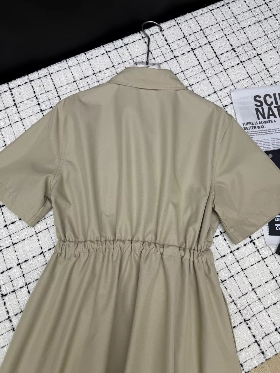 MIU MIU Dresses Short Sleeved For Women Classic 7503