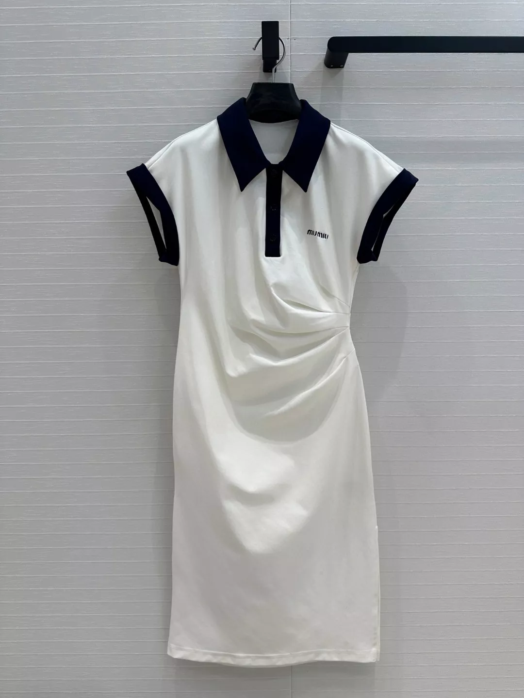 MIU MIU Dresses Short Sleeved For Women EasyMatch 1539