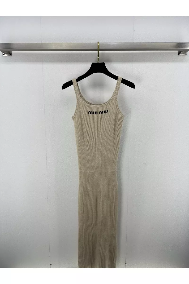 MIU MIU Dresses Sleeveless For Women Durable 2492