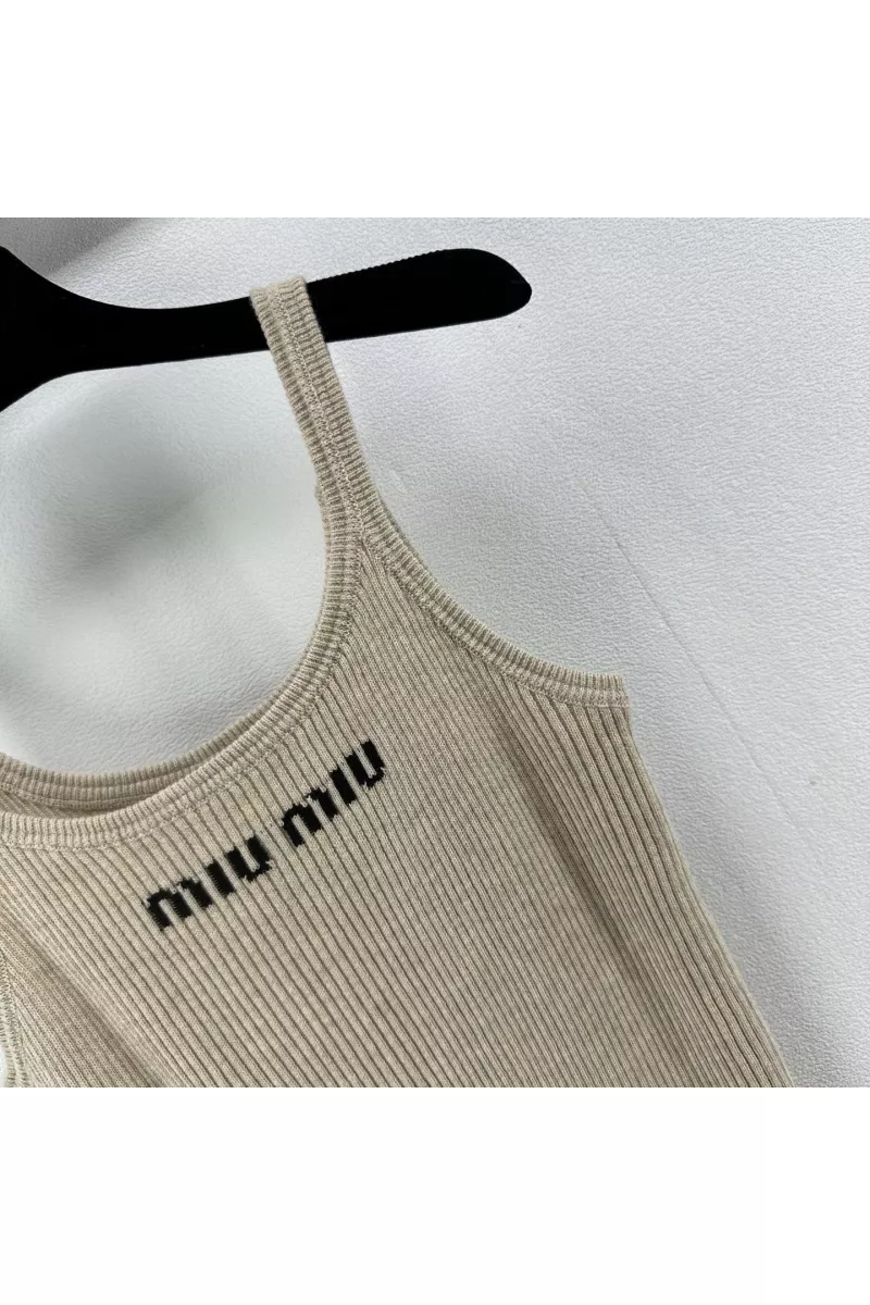 MIU MIU Dresses Sleeveless For Women Durable 2492