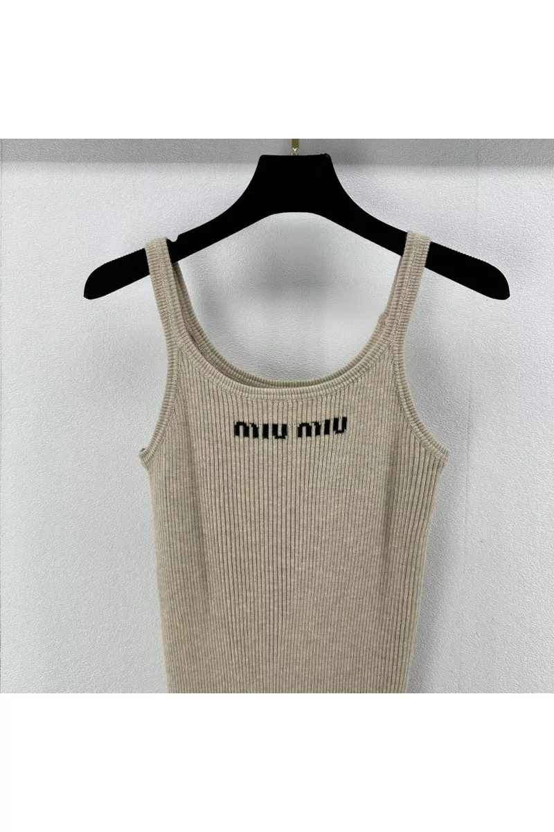 MIU MIU Dresses Sleeveless For Women Durable 2492