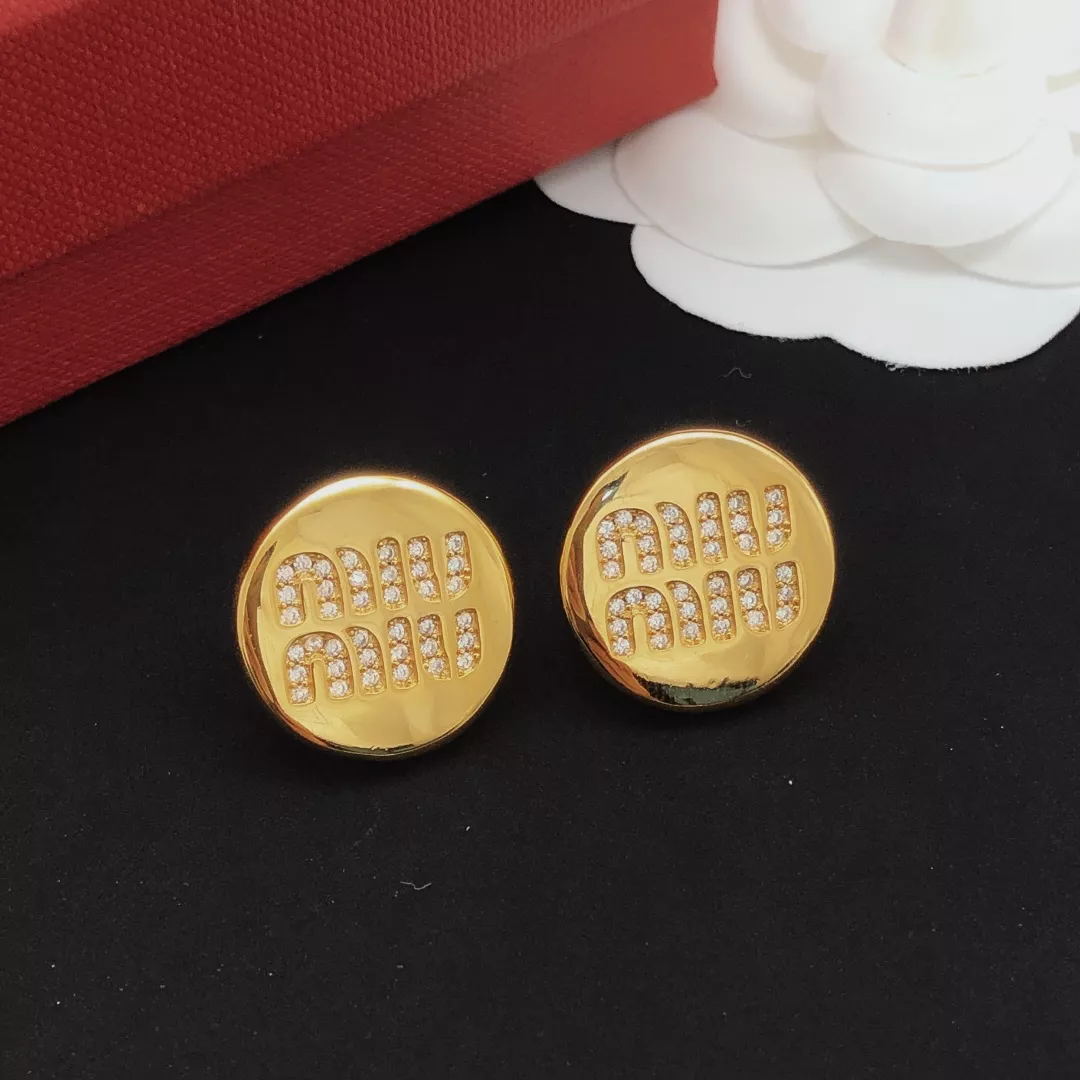 MIU MIU Earrings For Women Breathable 9157