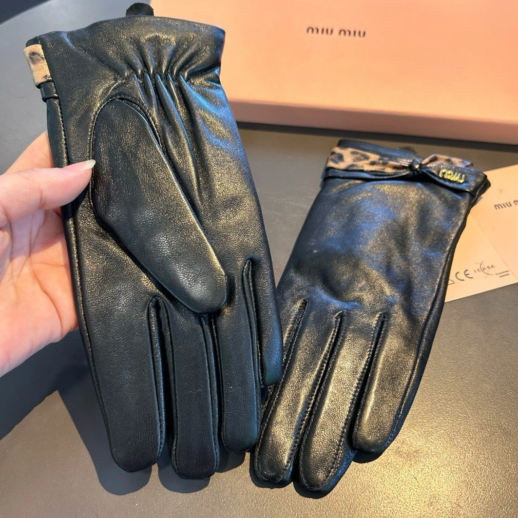 MIU MIU Gloves For Women Popular 8574