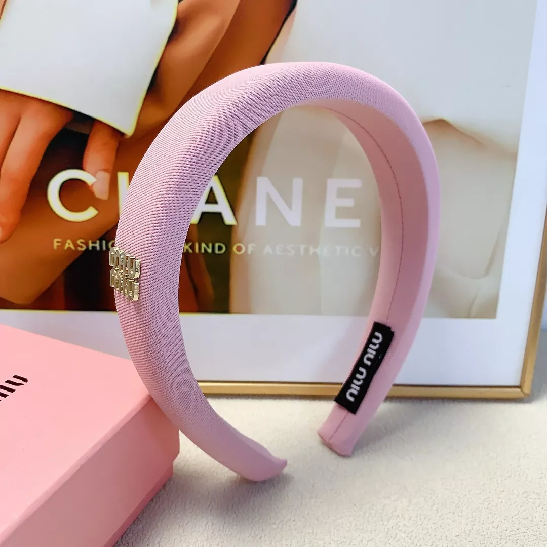 MIU MIU Headband For Women AllSeason 5835
