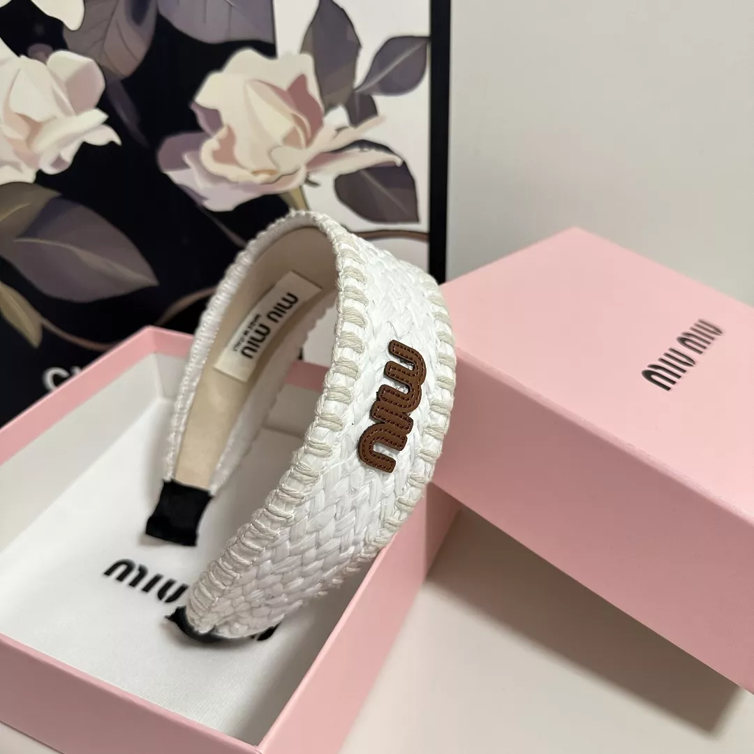 MIU MIU Headband For Women Comfortable 2283