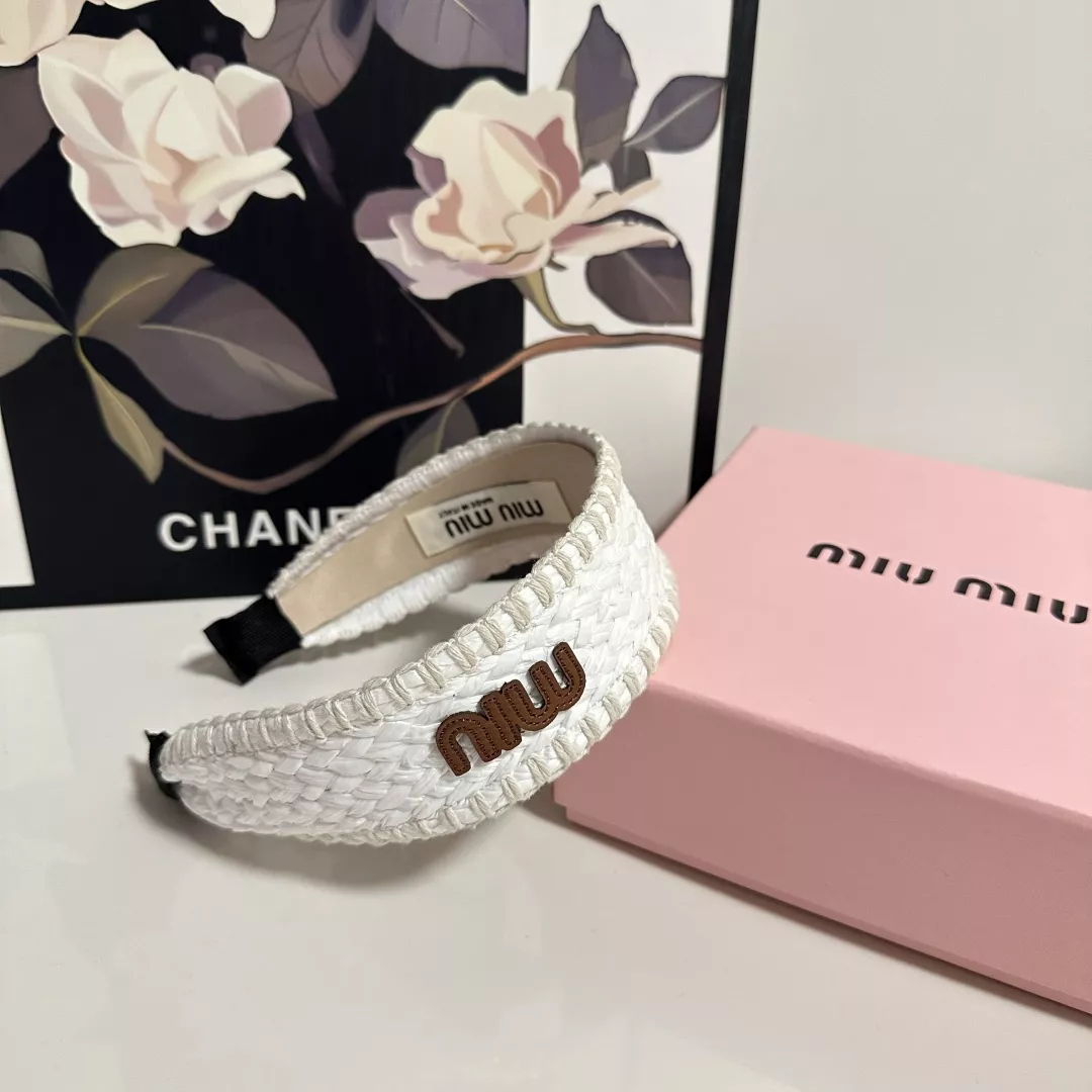MIU MIU Headband For Women Comfortable 2283