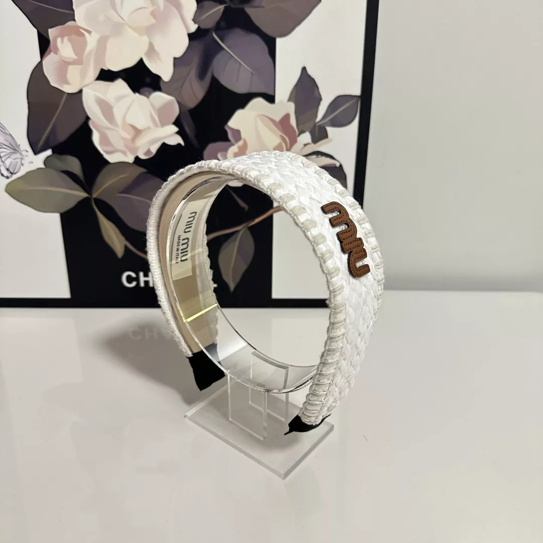MIU MIU Headband For Women Comfortable 2283
