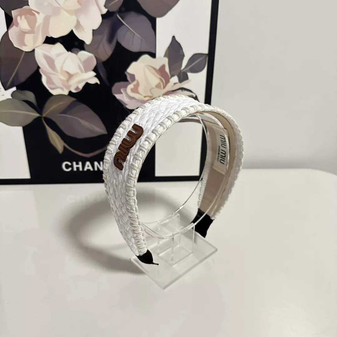MIU MIU Headband For Women Comfortable 2283