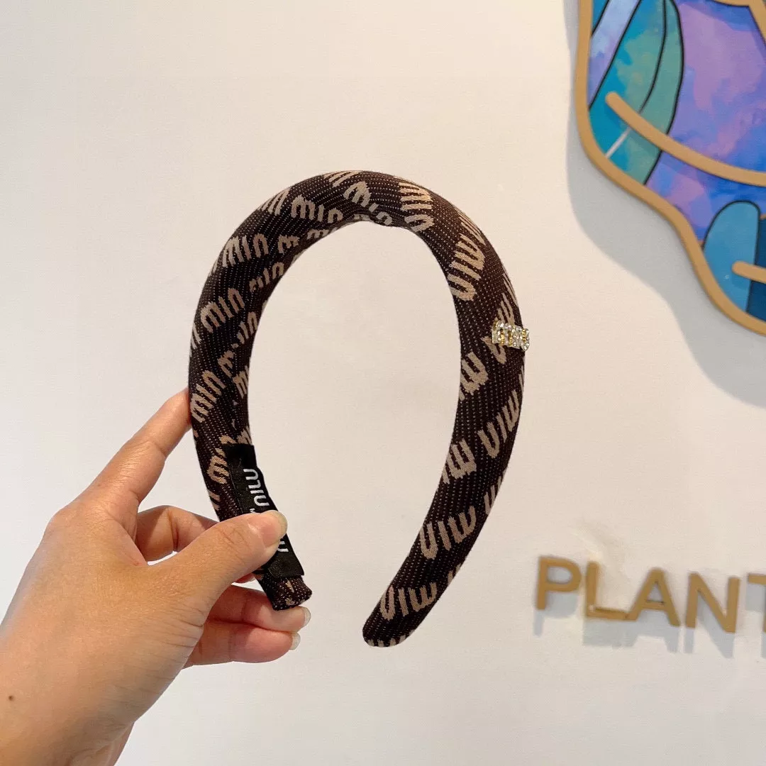 MIU MIU Headband For Women HighQuality 1802