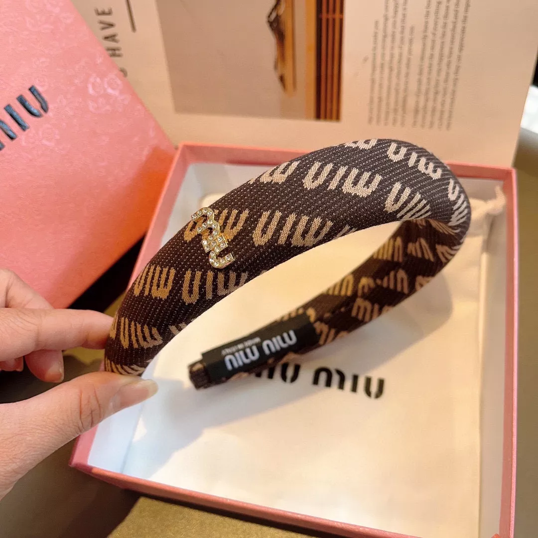 MIU MIU Headband For Women HighQuality 1802