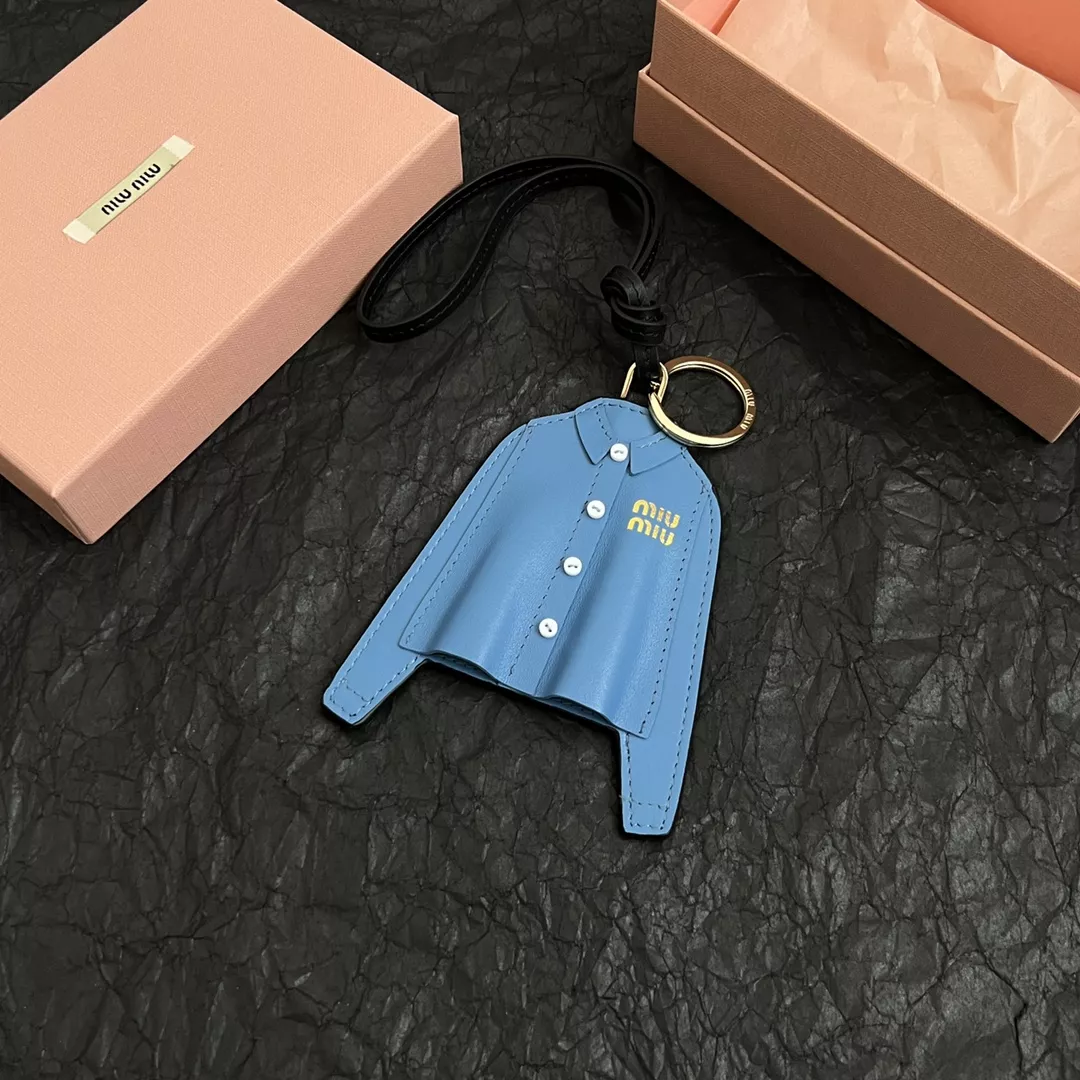 MIU MIU Key Holder And Bag Buckle Compact 8462