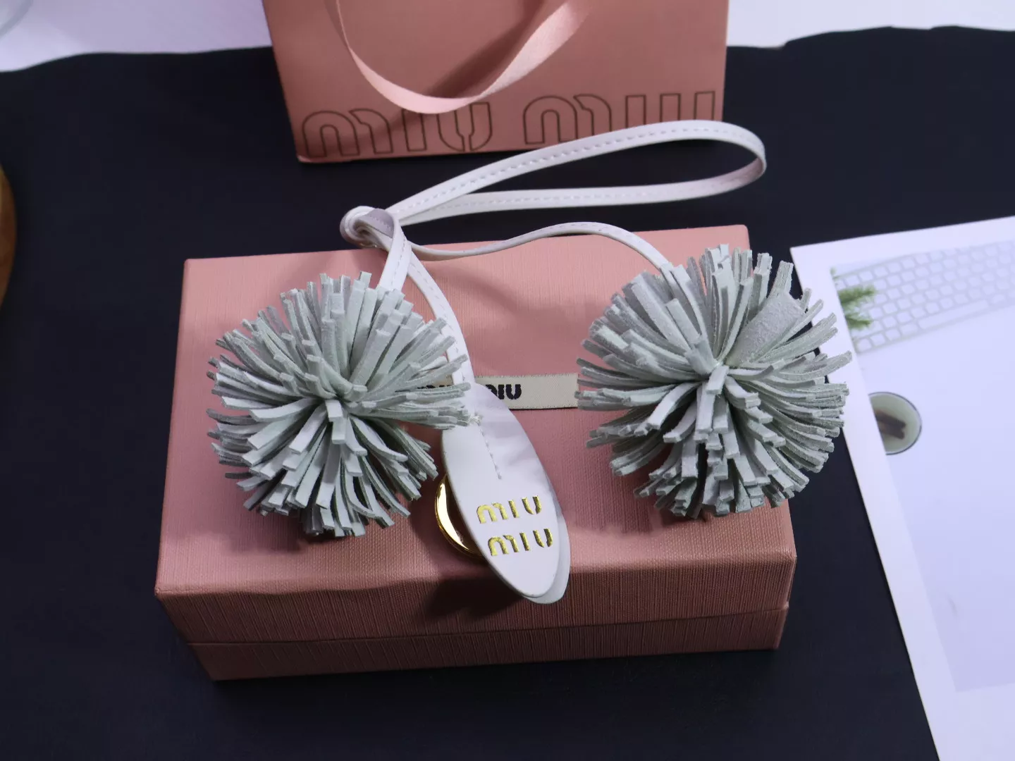 MIU MIU Key Holder And Bag Buckle Popular 4367