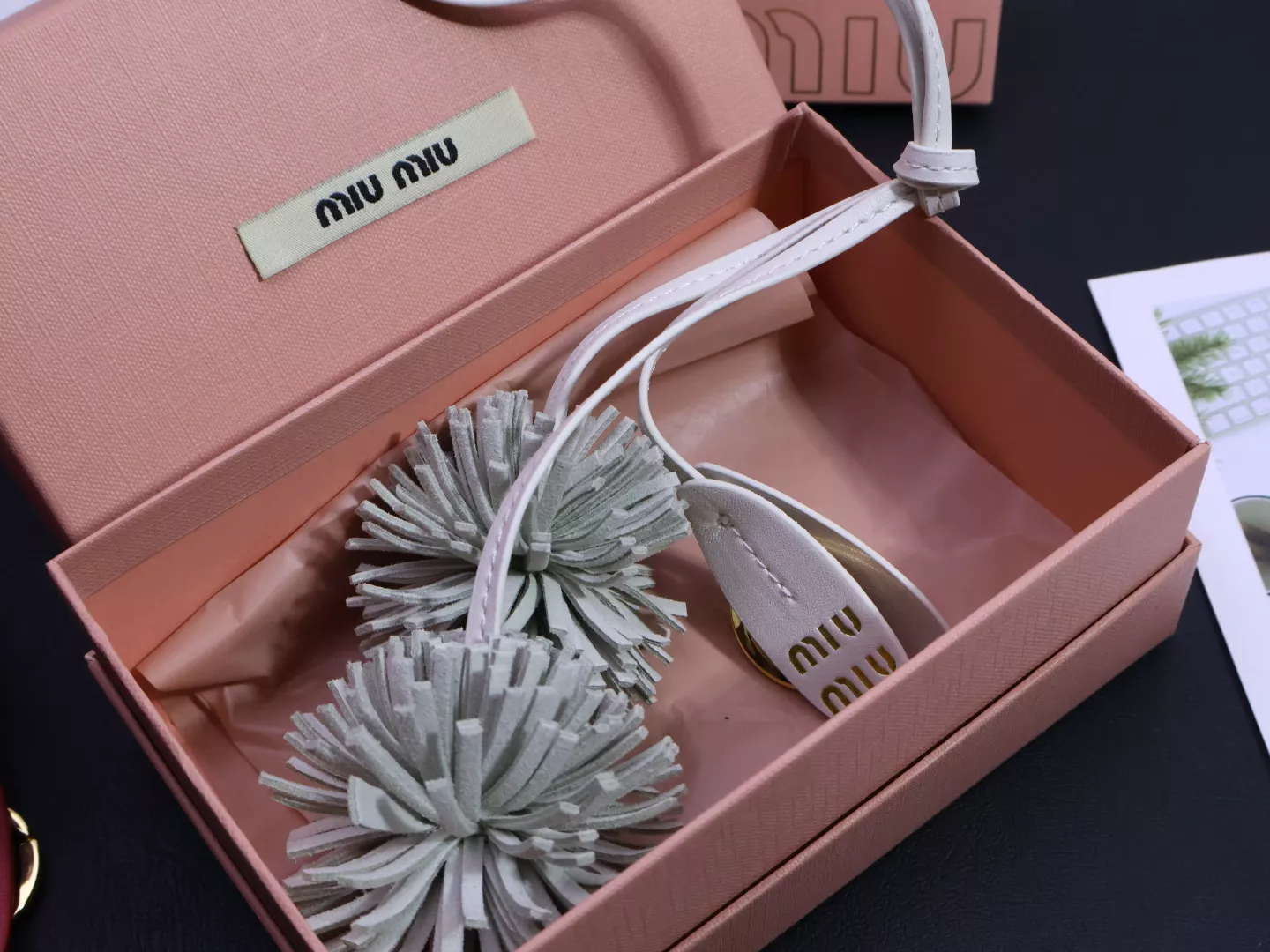 MIU MIU Key Holder And Bag Buckle Popular 4367