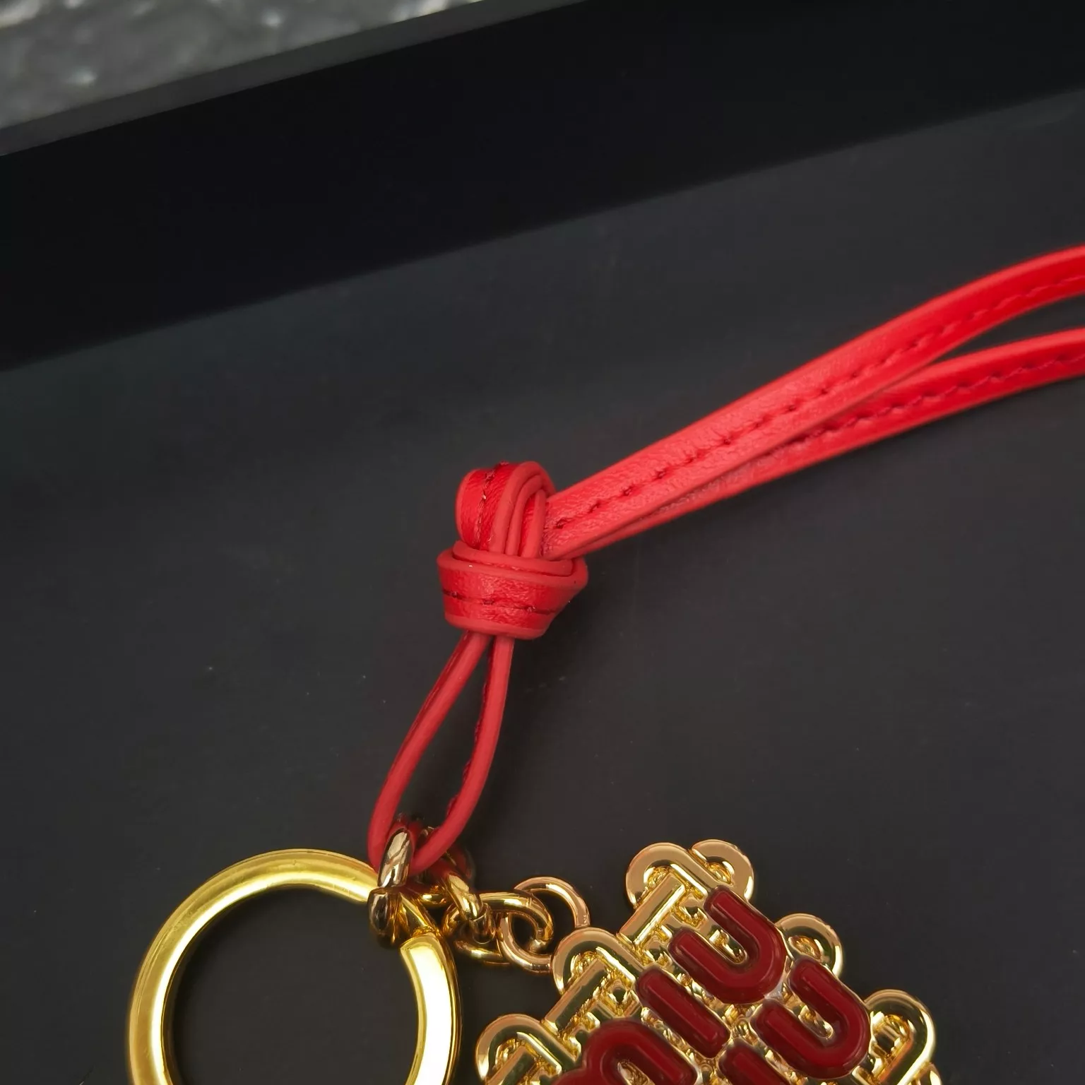 MIU MIU Key Holder And Bag Buckle Versatile 9411