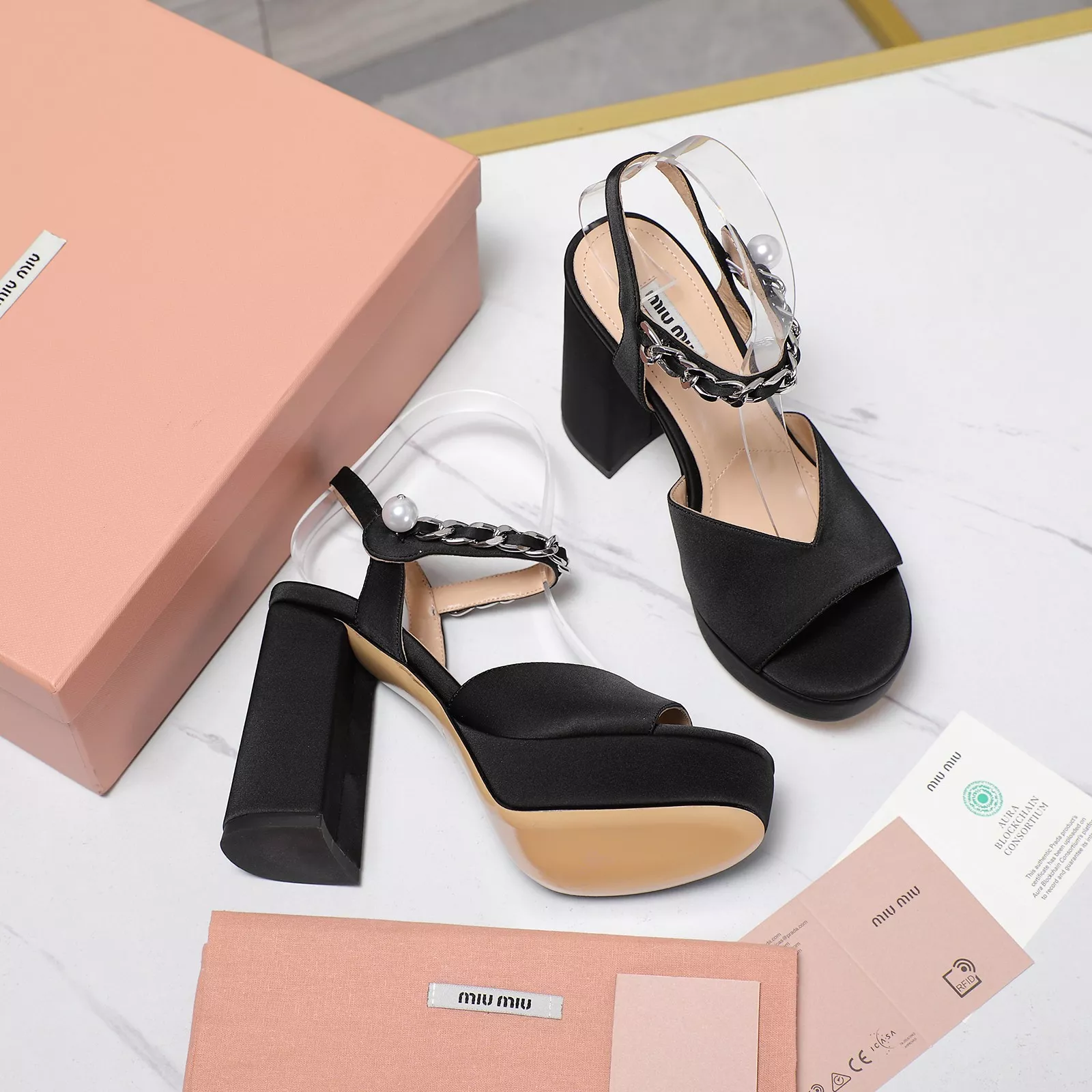 MIU MIU Sandal For Women Durable 2008