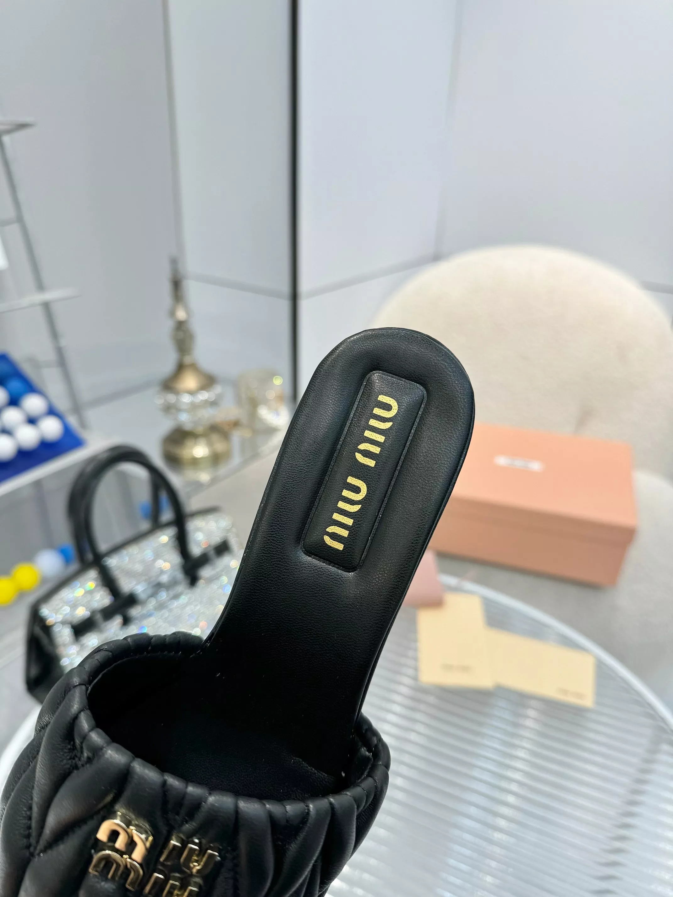 MIU MIU Slippers For Women Comfortable 863