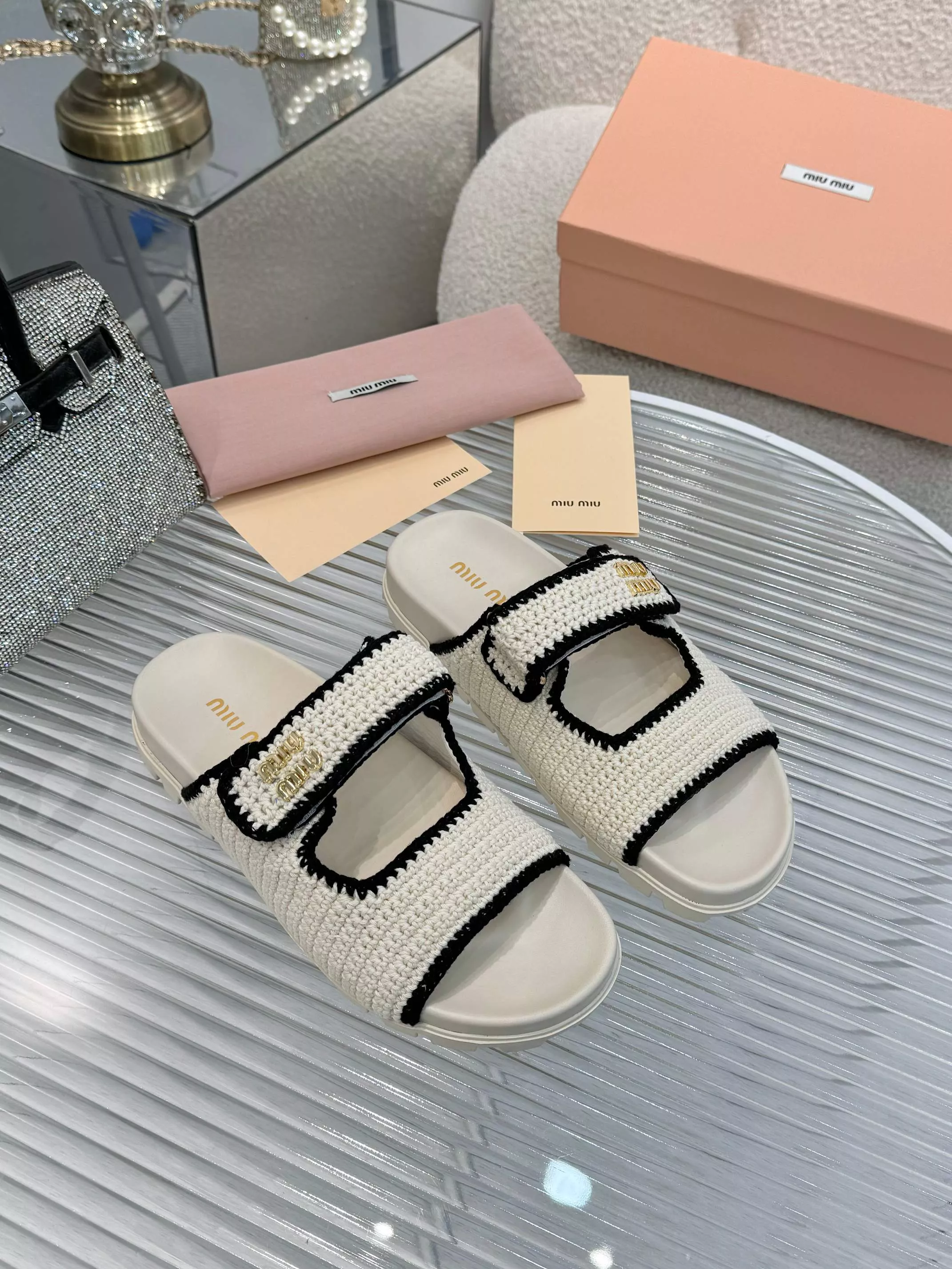 MIU MIU Slippers For Women Compact 1760