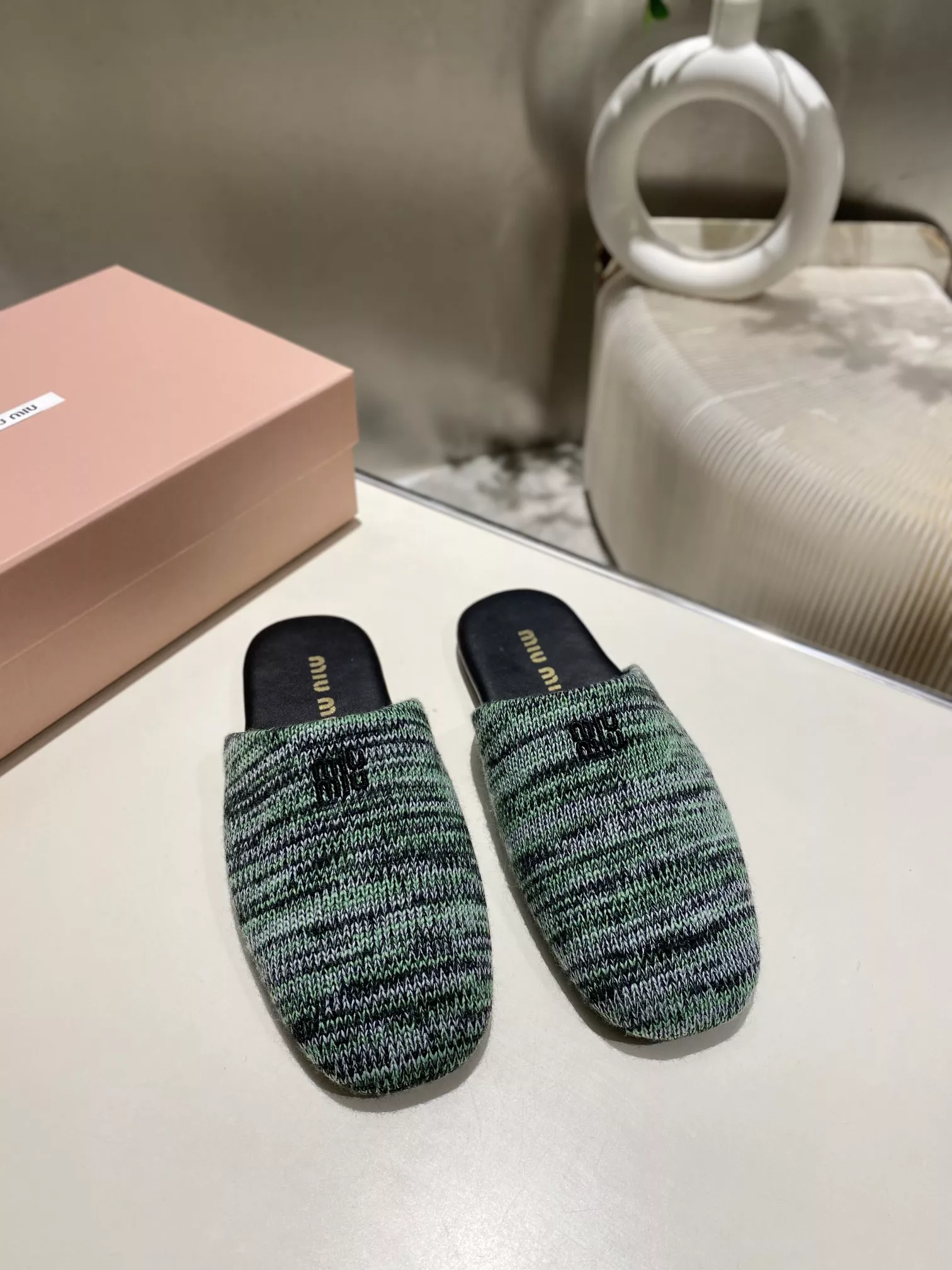 MIU MIU Slippers For Women Practical 7818