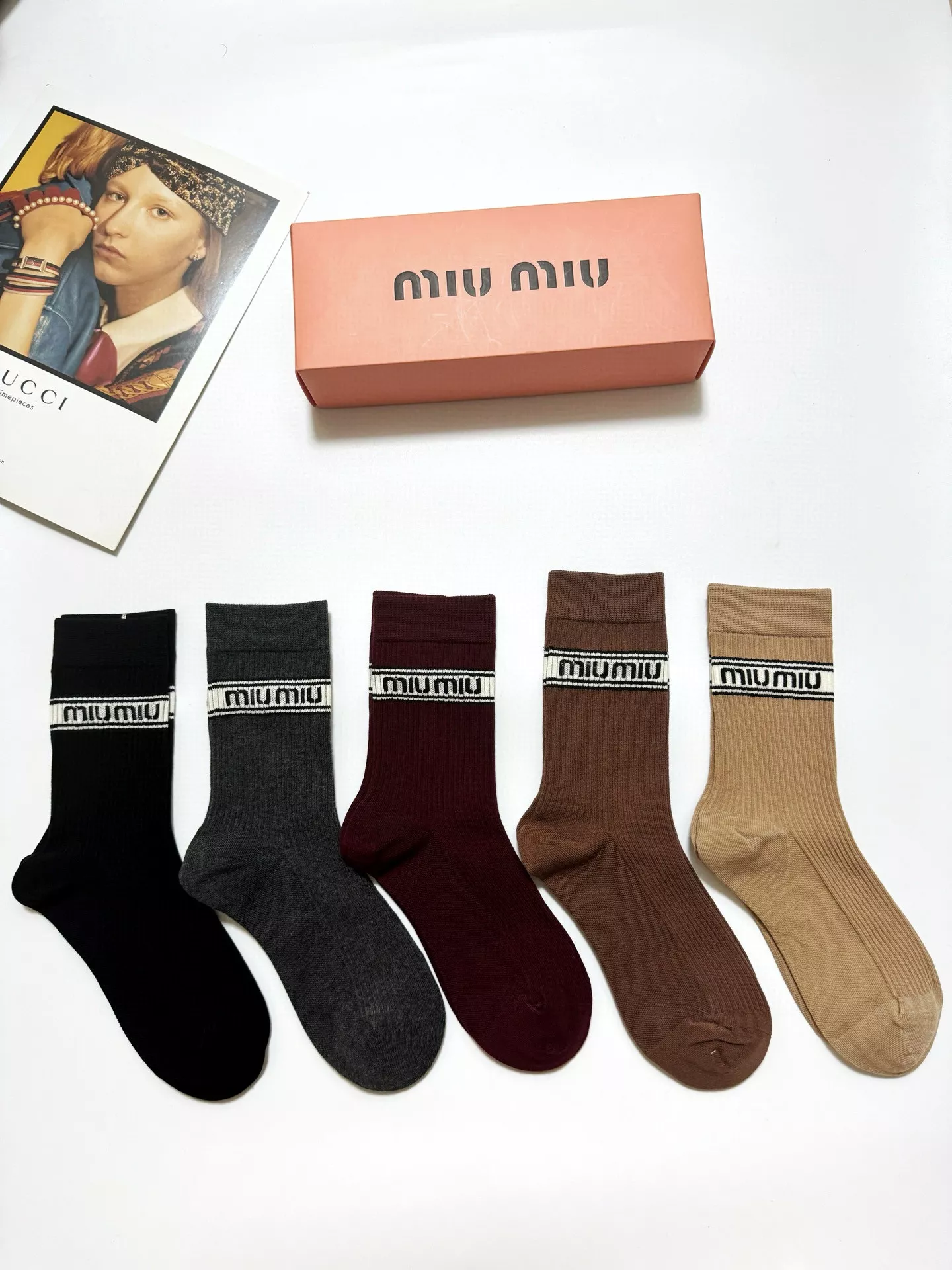 MIU MIU Socks Comfortable 2484