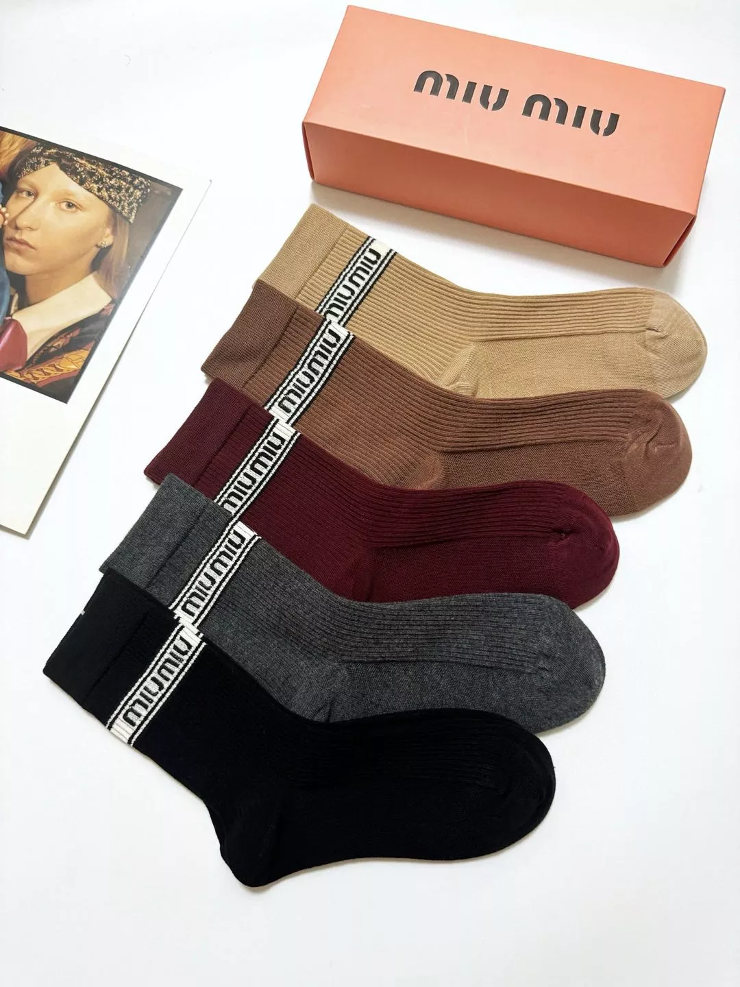 MIU MIU Socks Comfortable 2484