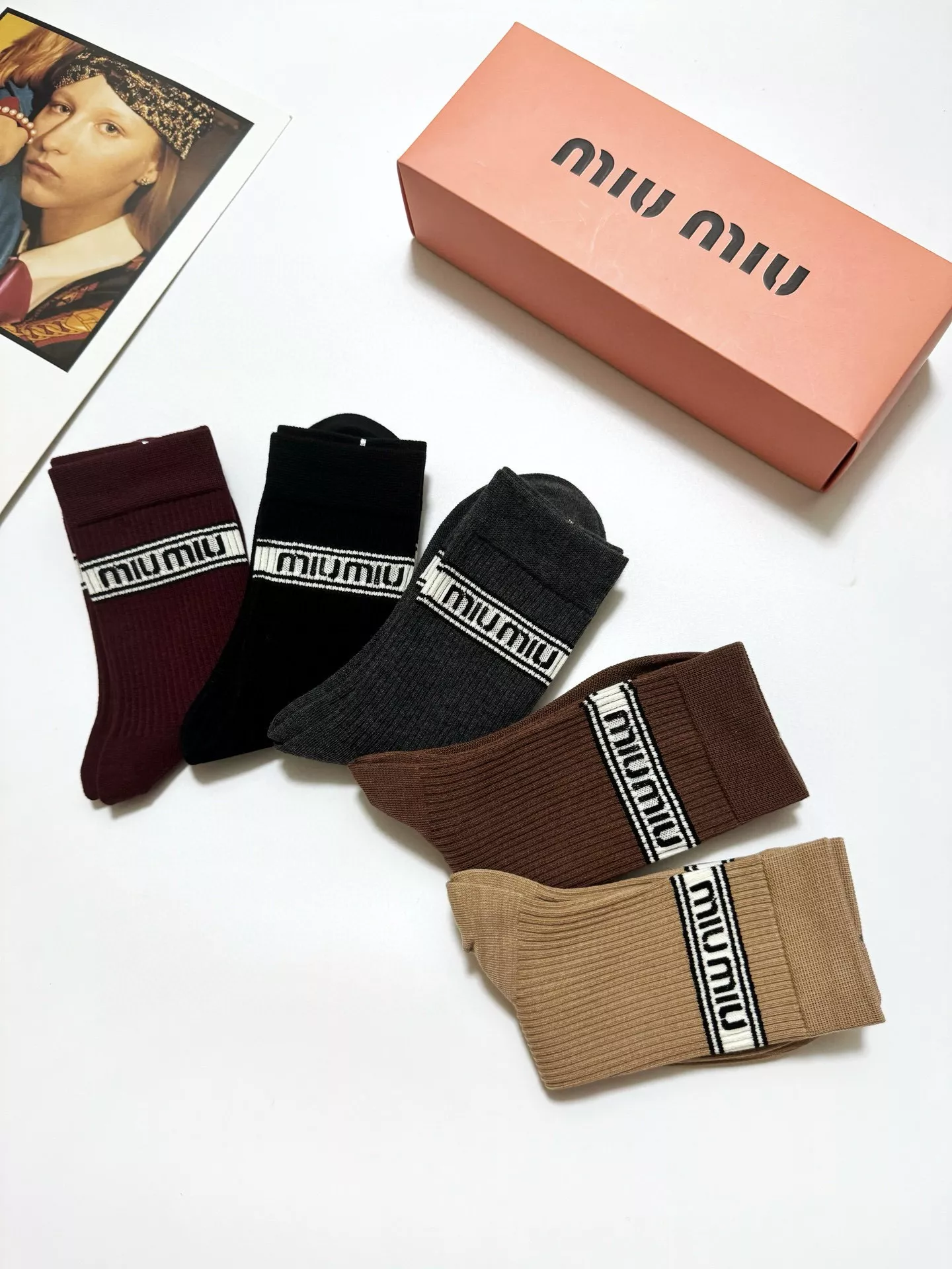 MIU MIU Socks Comfortable 2484