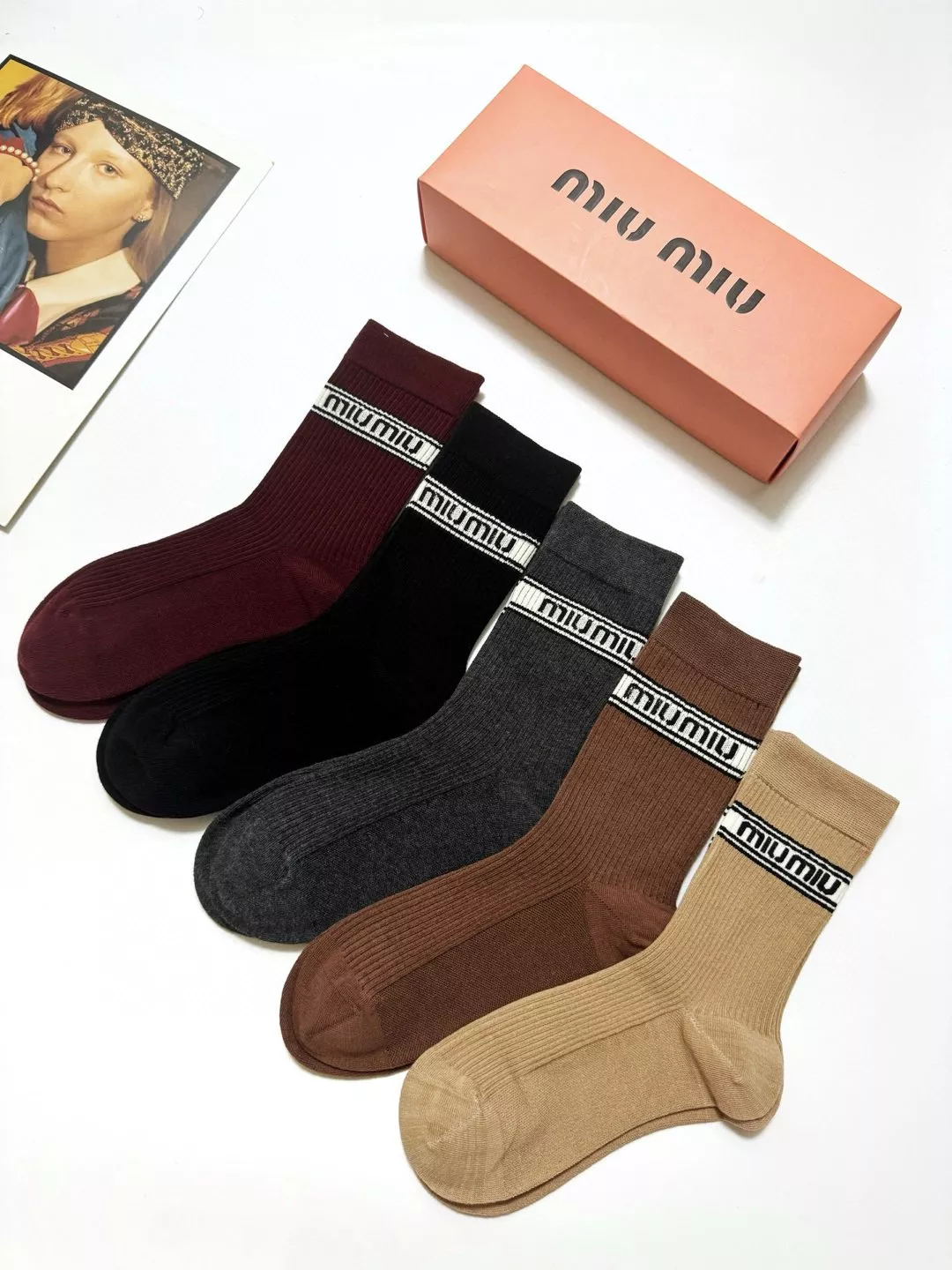 MIU MIU Socks Comfortable 2484