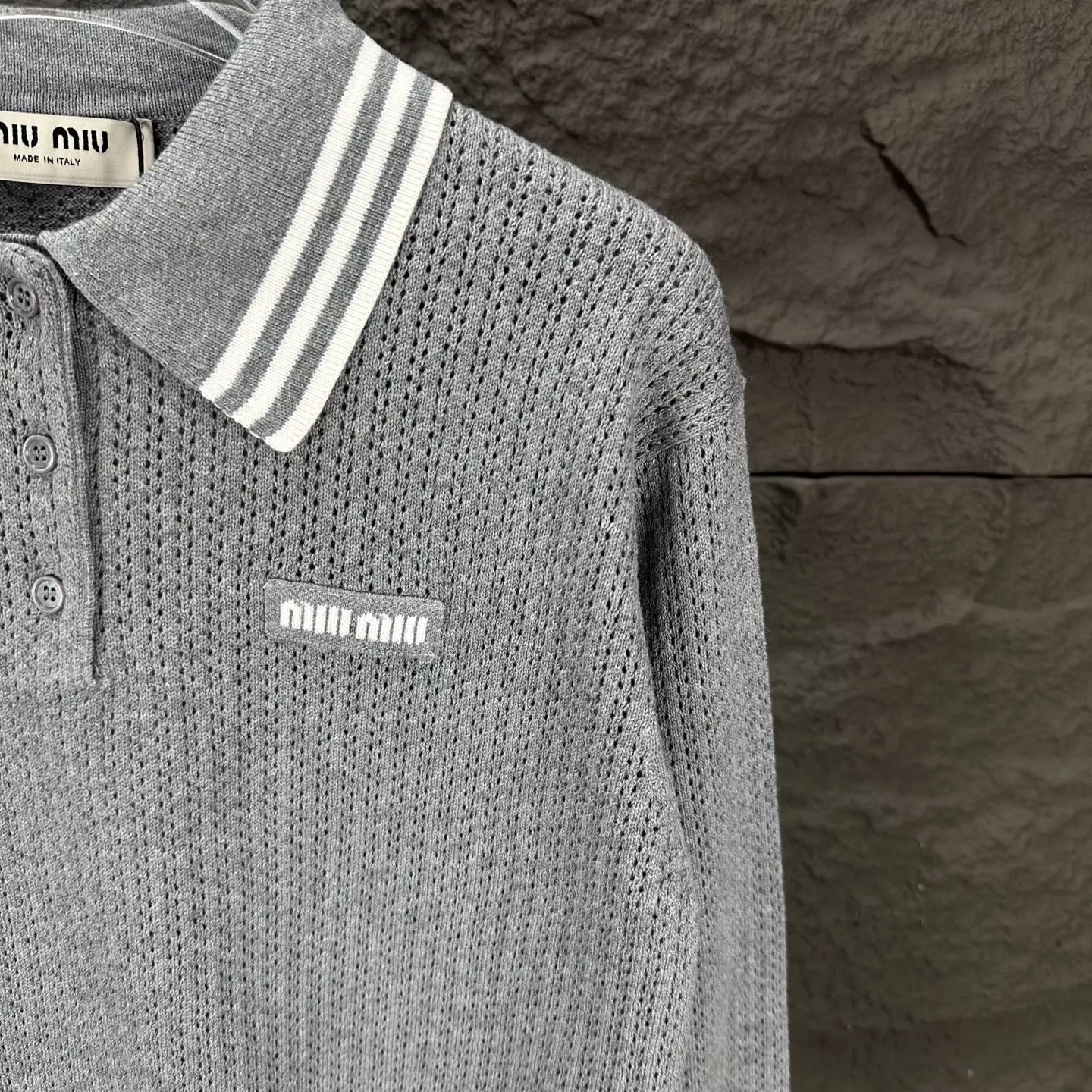 MIU MIU Sweater Long Sleeved For Women Reliable 1921