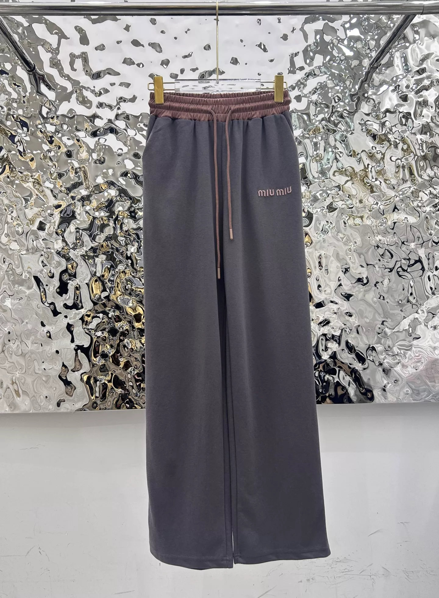 MIU MIU Tracksuits Short Sleeved For Women Stylish 9237
