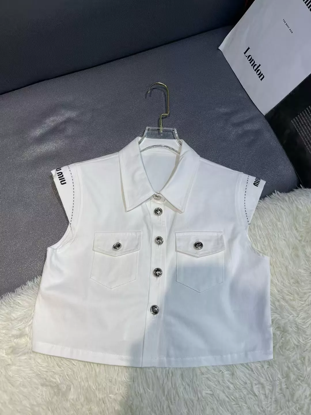 MIU MIU Tracksuits Sleeveless For Women StreetReady 991