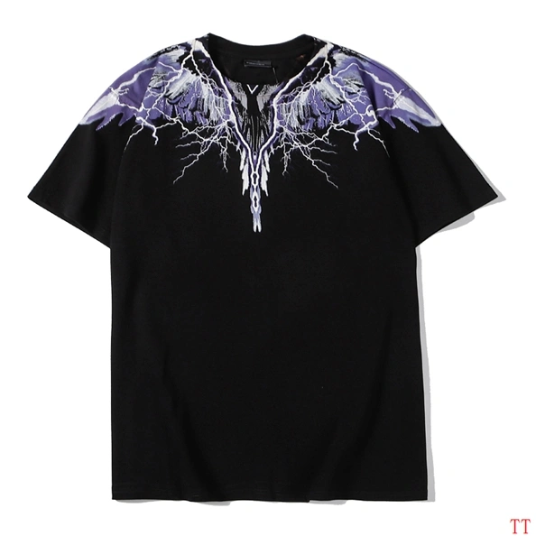 Marcelo Burlon T-Shirts Short Sleeved For Men DailyWear 7500